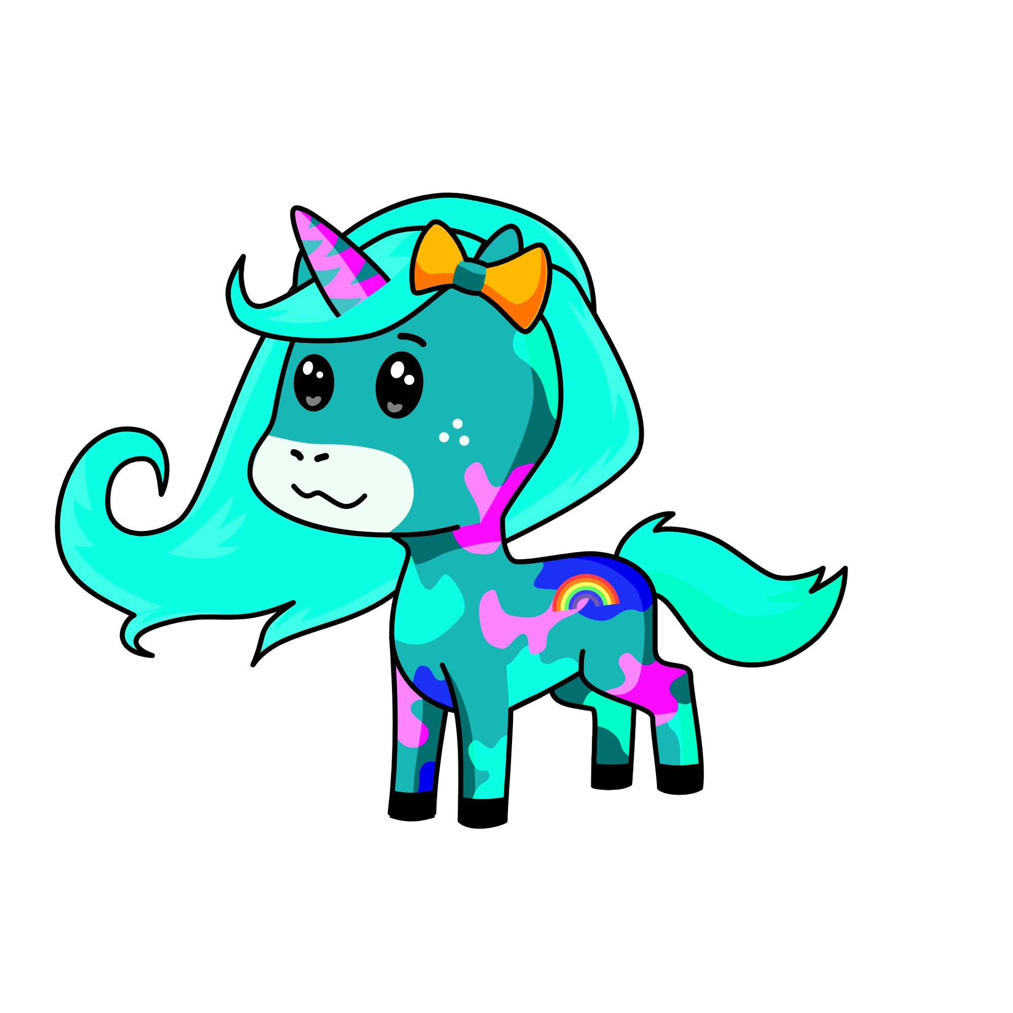 princess, the unicorn
