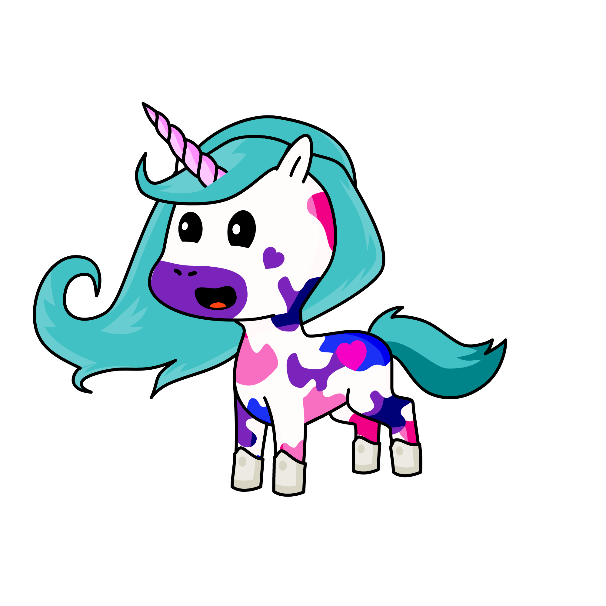 Sugarkick, the unicorn