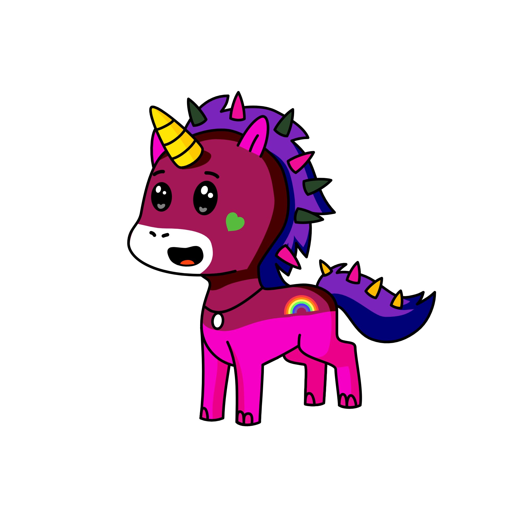 KSANDRAH, the unicorn
