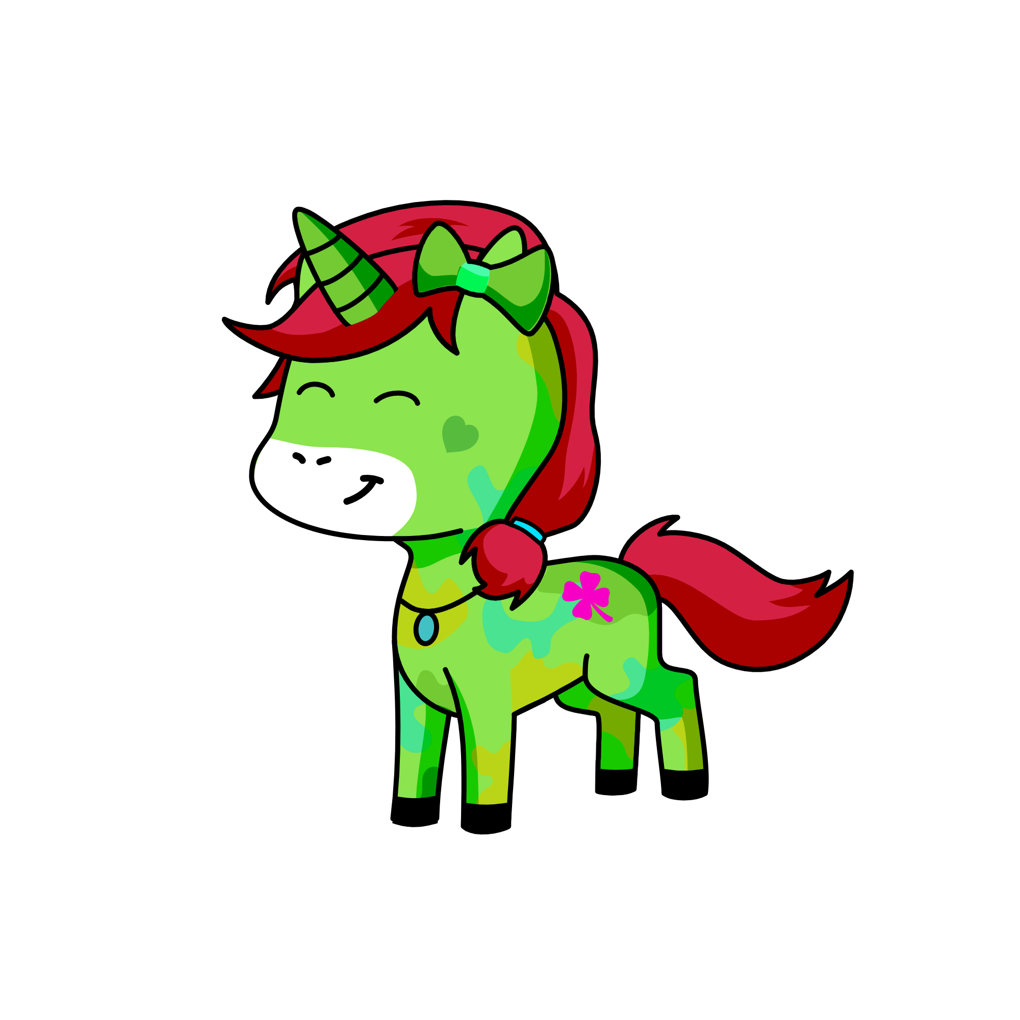 Princess Clover, the unicorn