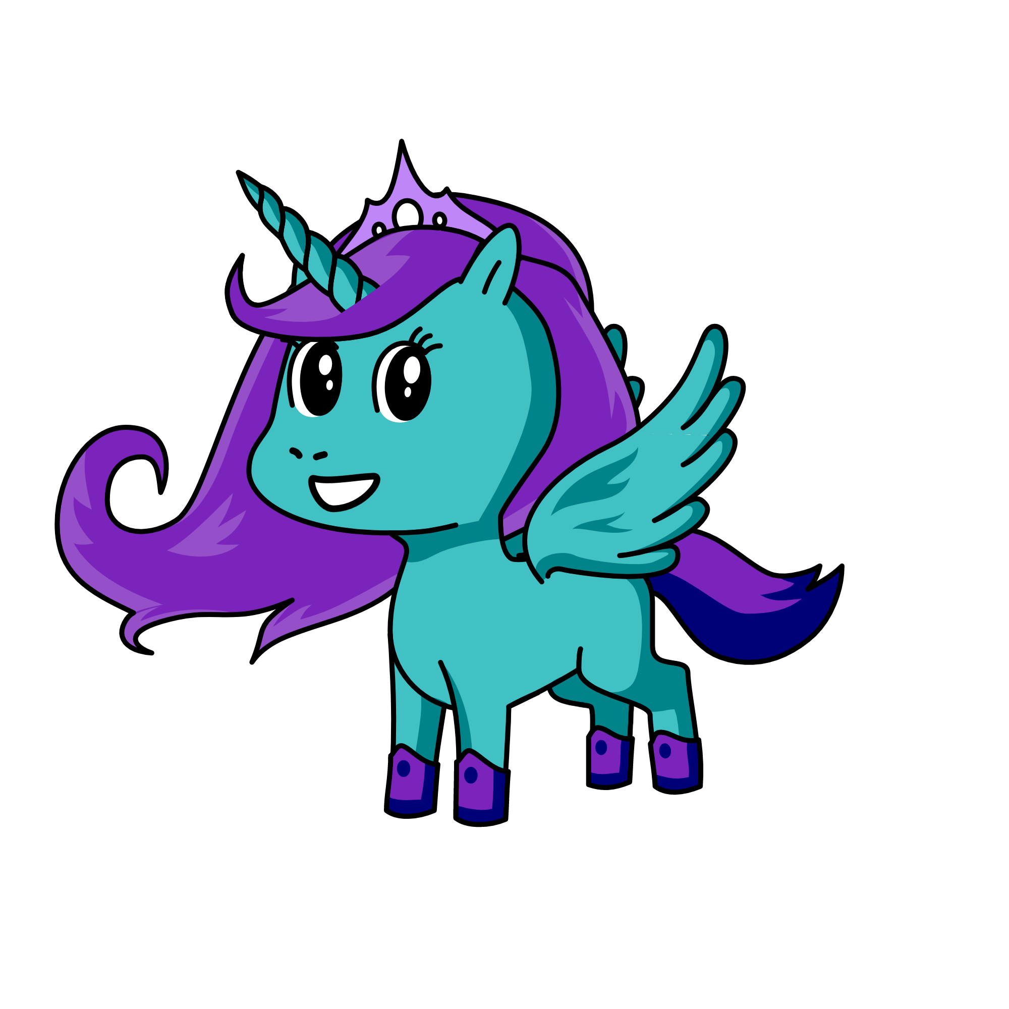 Fariha, the unicorn