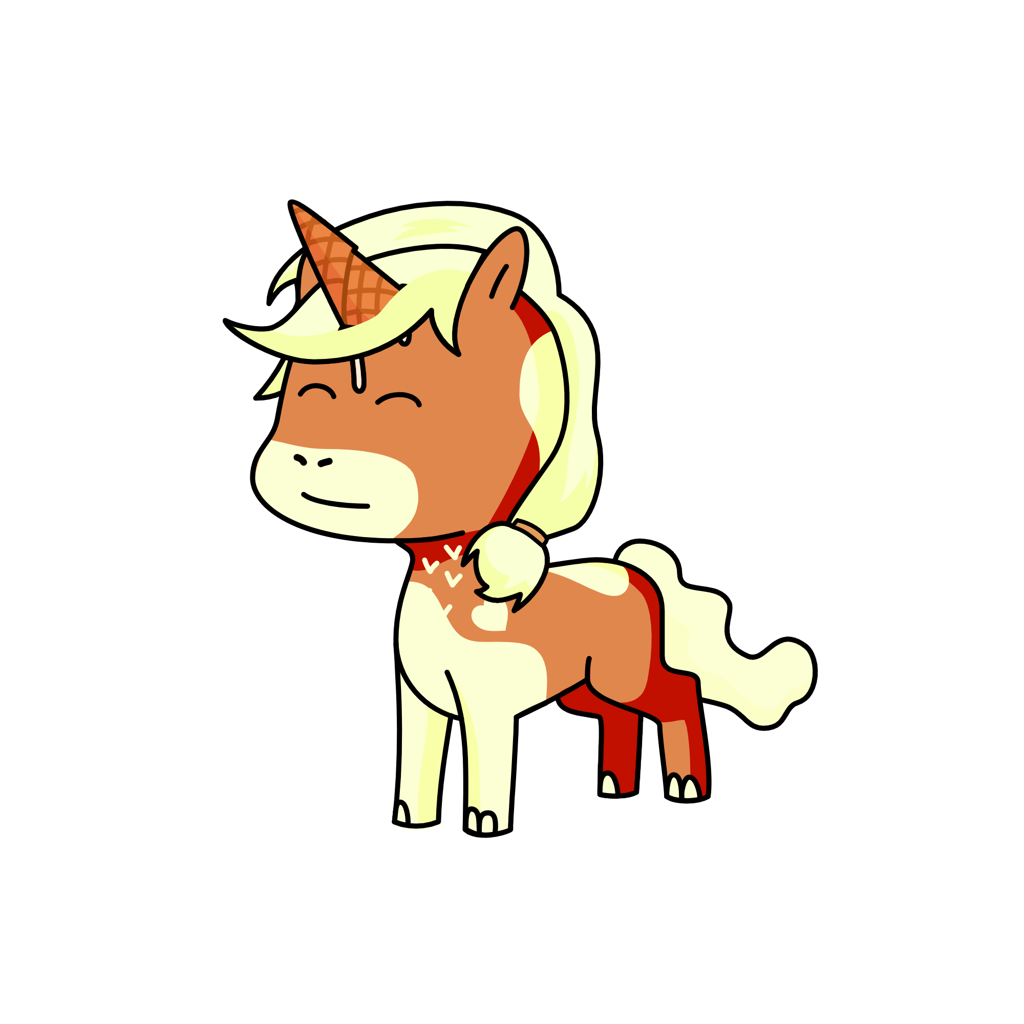 Melty (Food Type), the unicorn