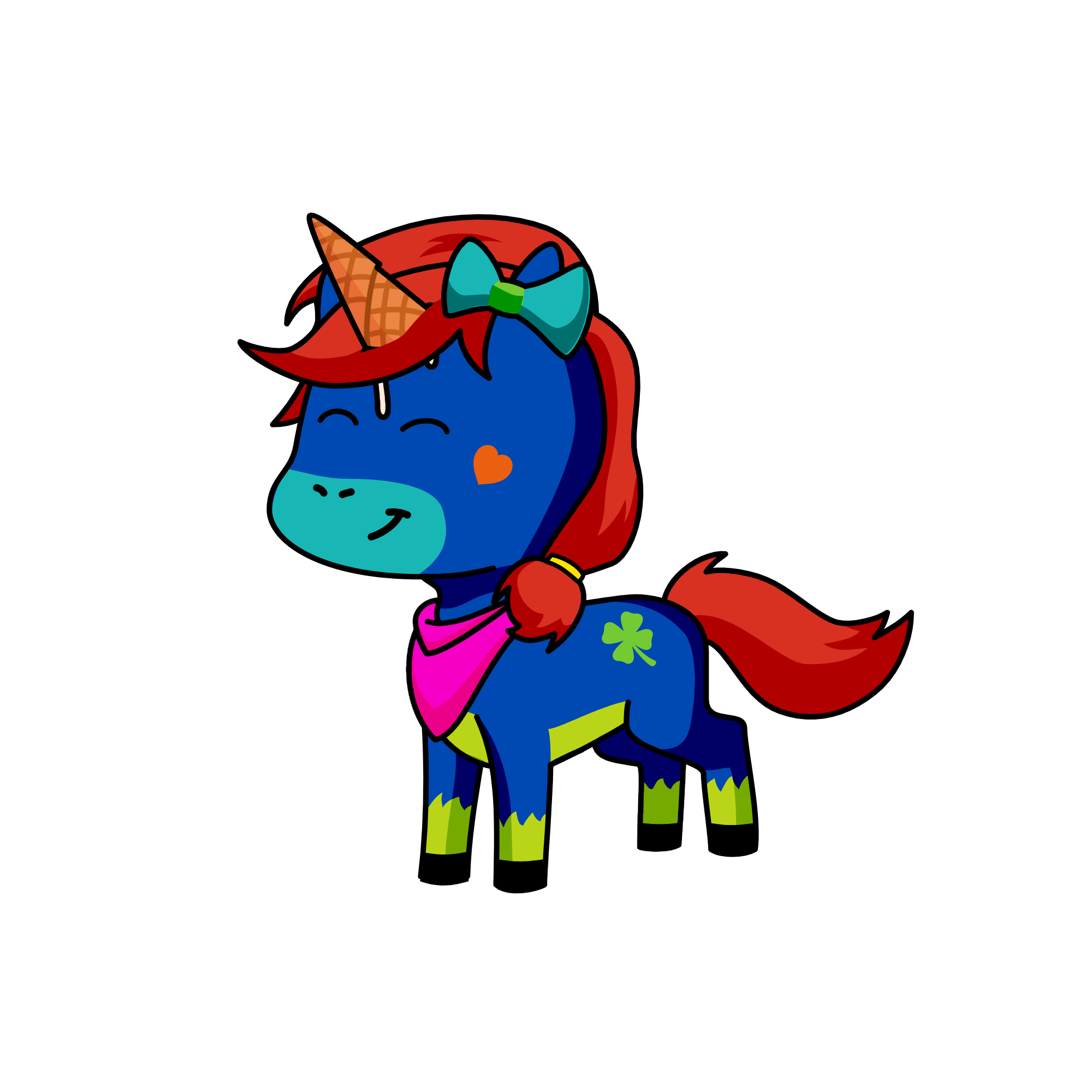 Milady, the unicorn