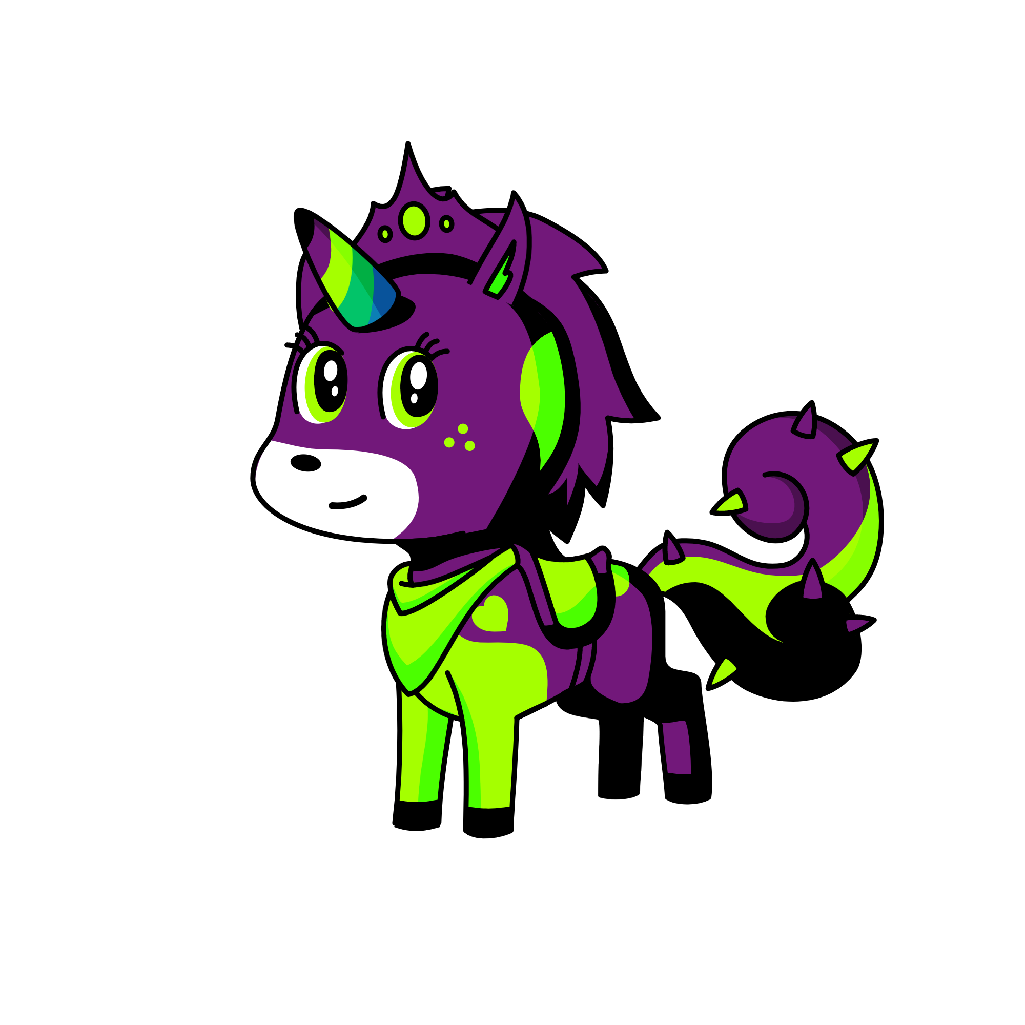 DARK BRAZILIAN, the unicorn