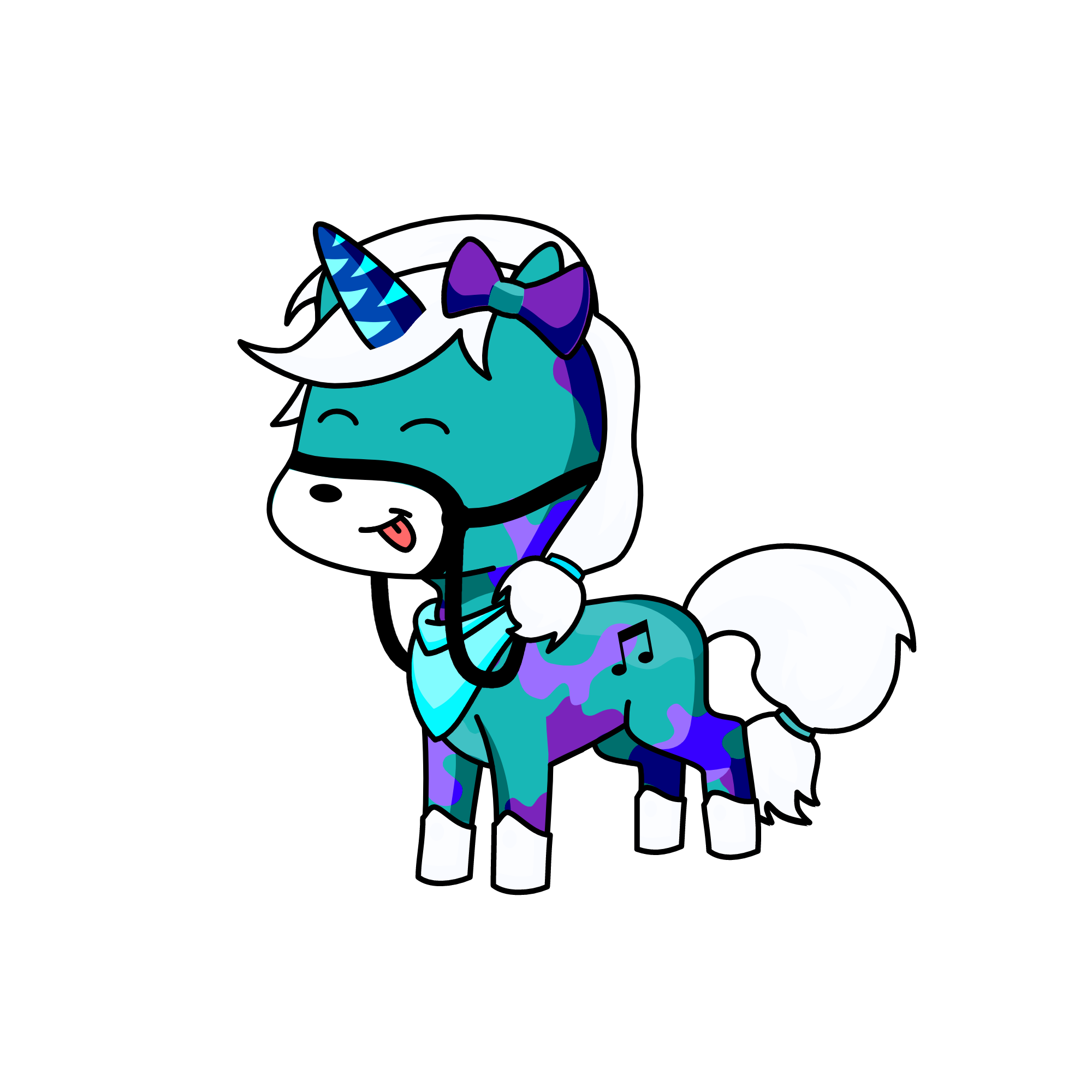 Snowy, the unicorn