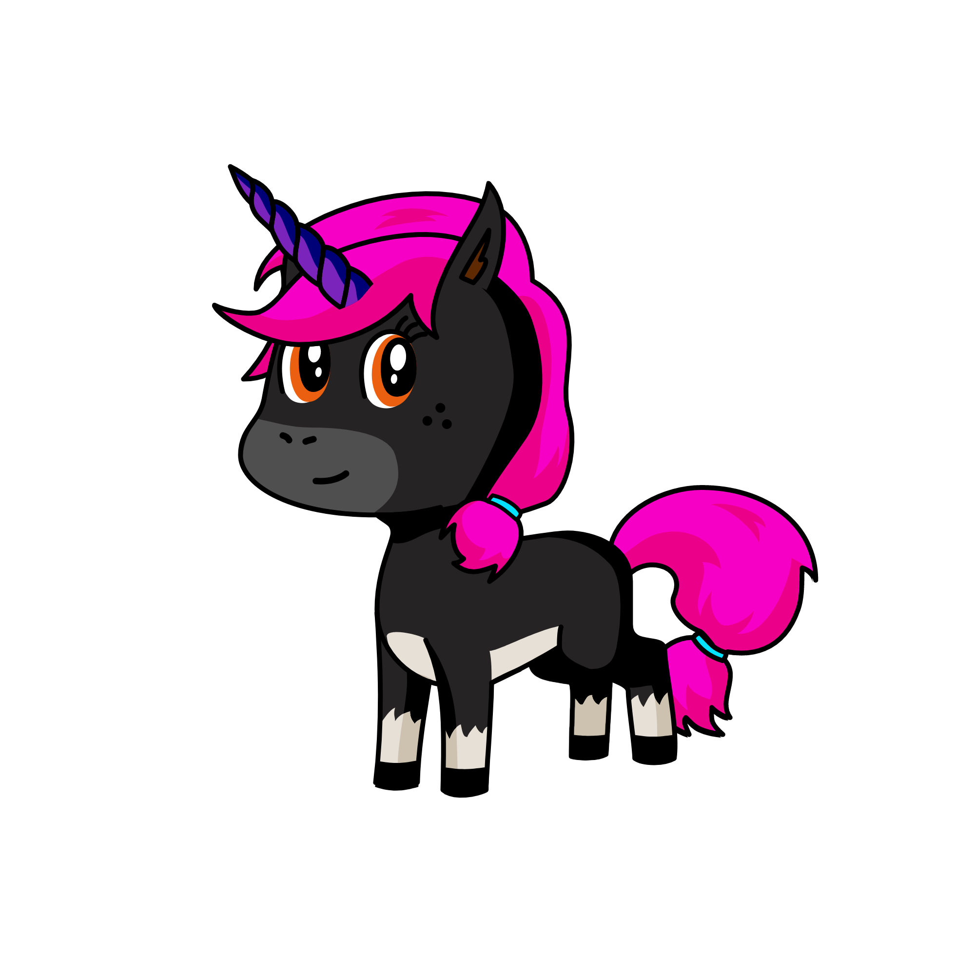 blaken, the unicorn