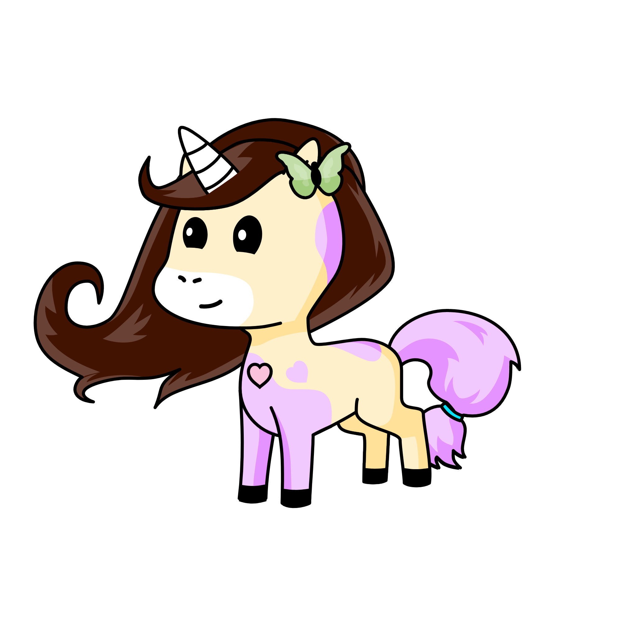 Butterfly, the unicorn