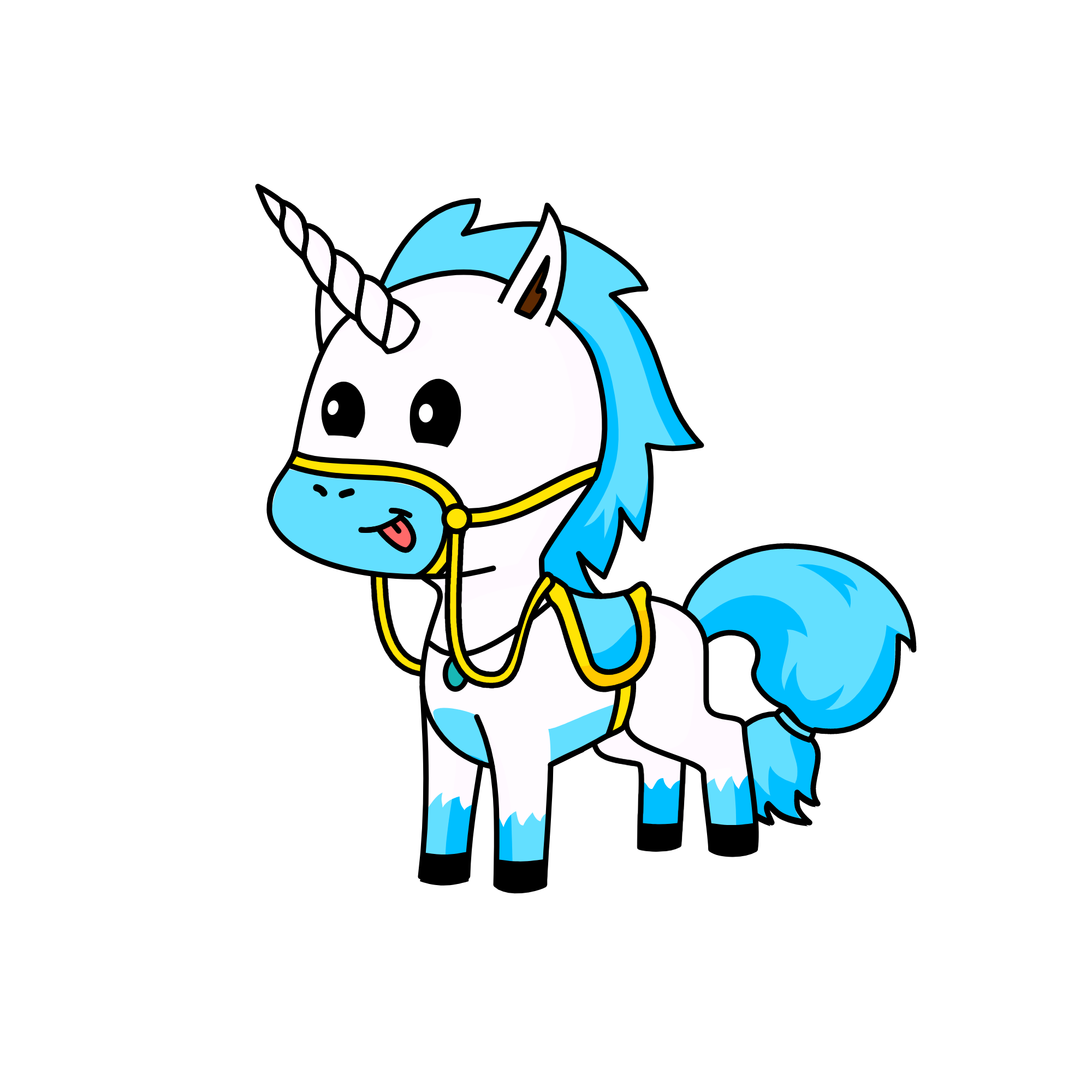 Snowy, the unicorn