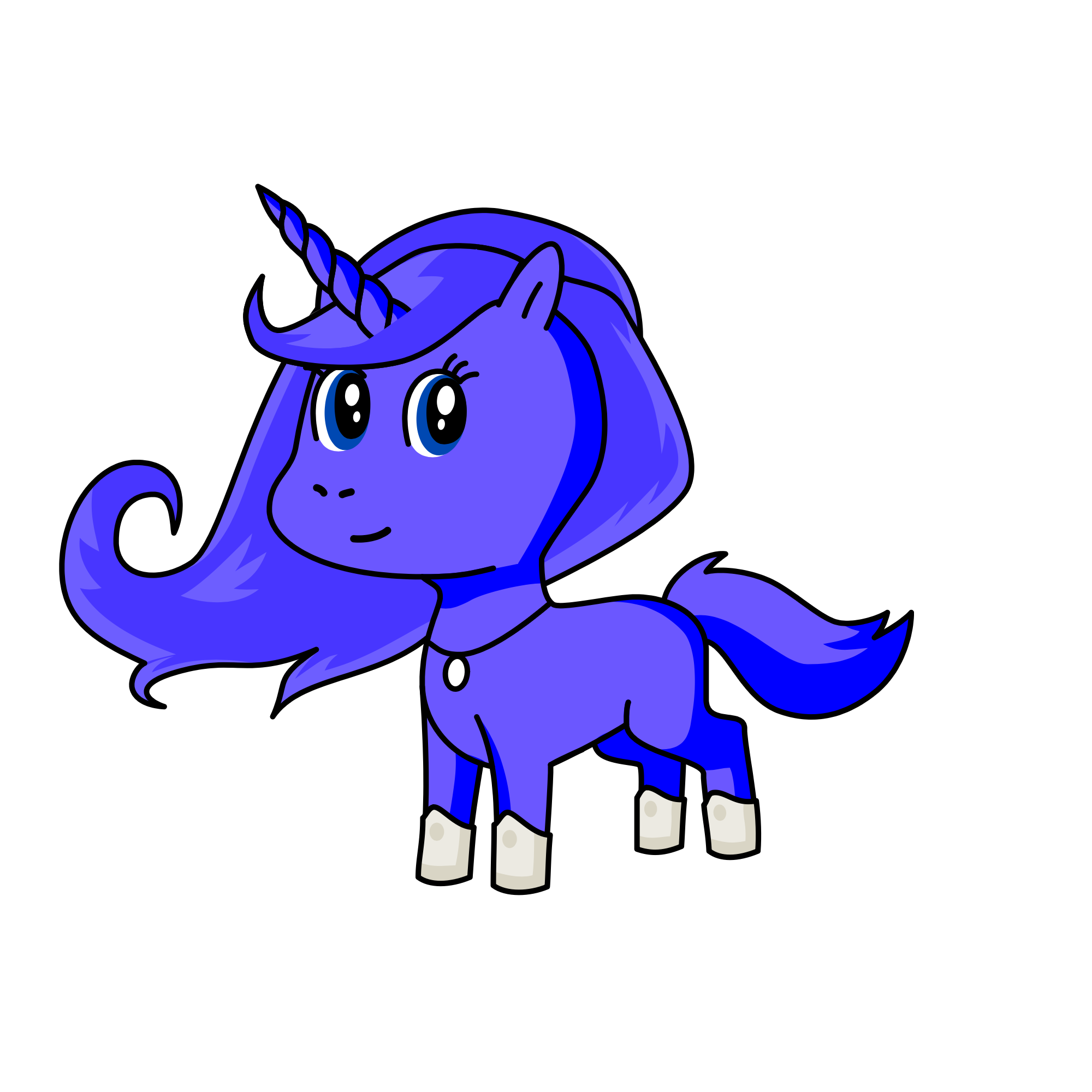 Aline , the unicorn