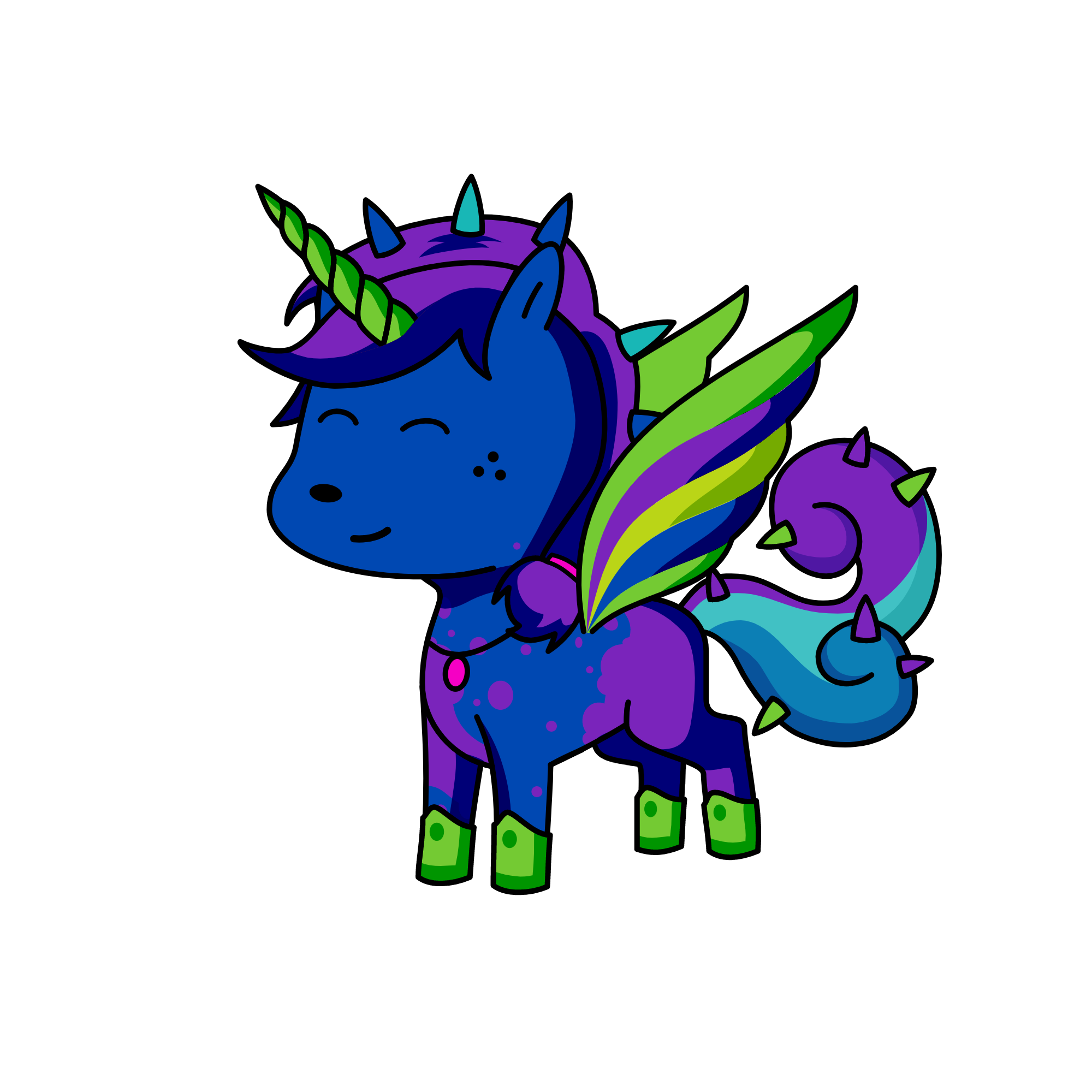 Shimmer, the unicorn