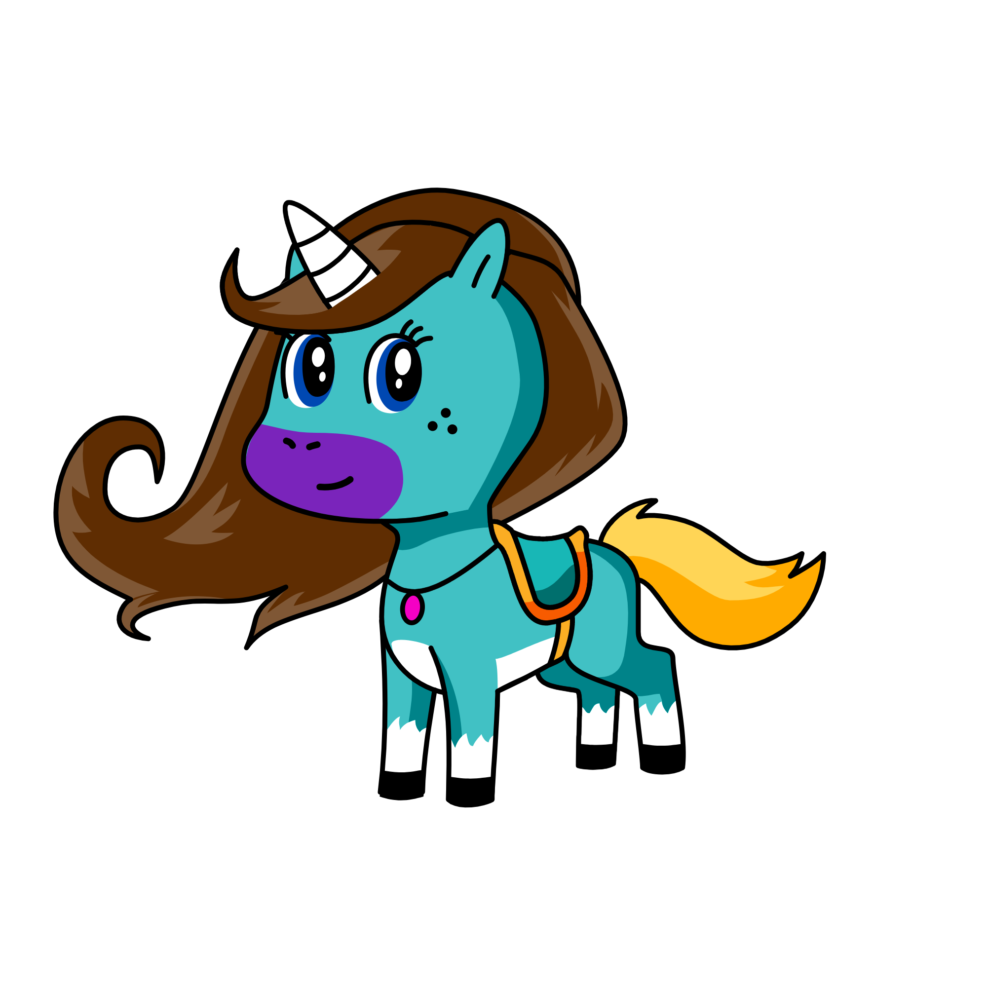 cc, the unicorn