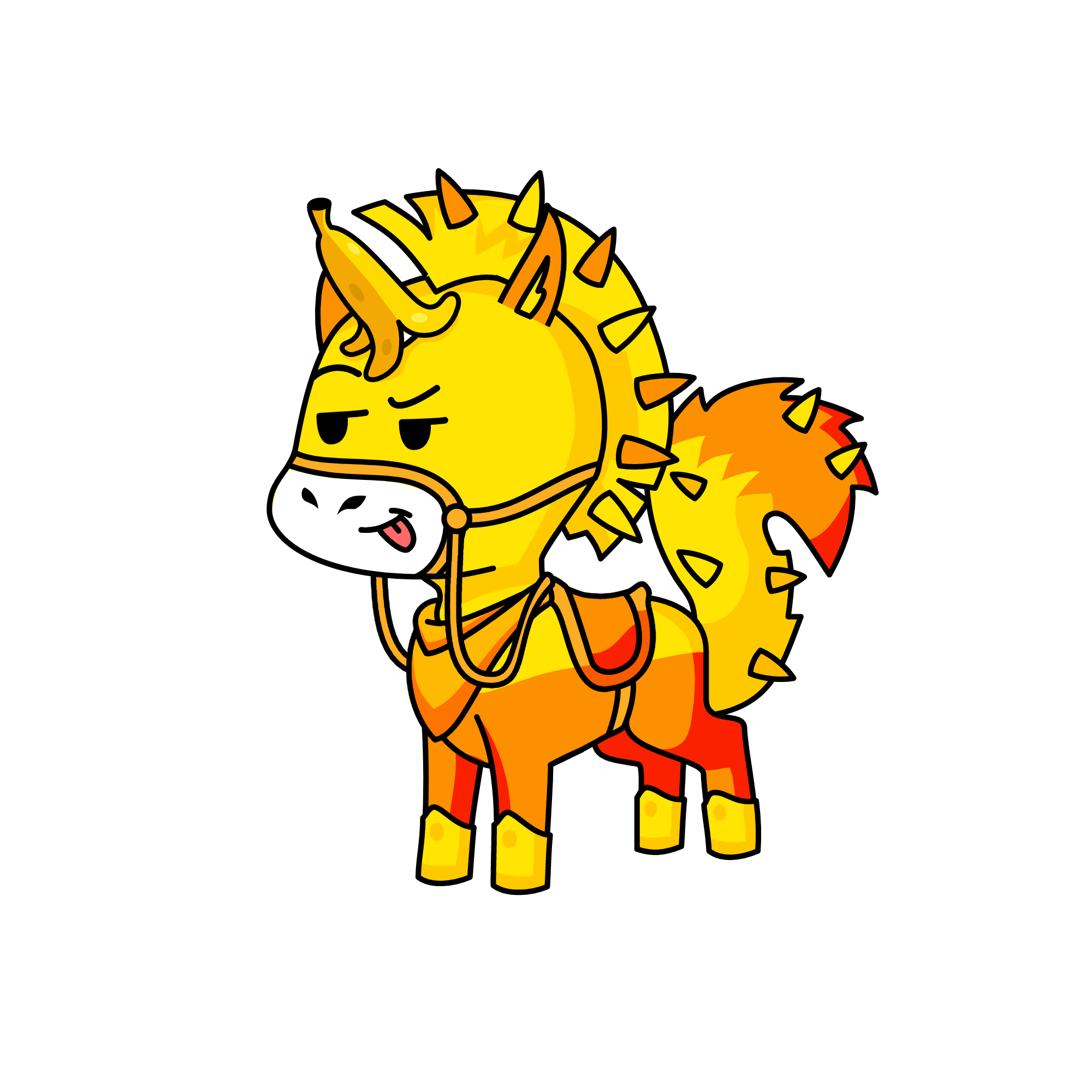 Lord BananaHorn, the unicorn
