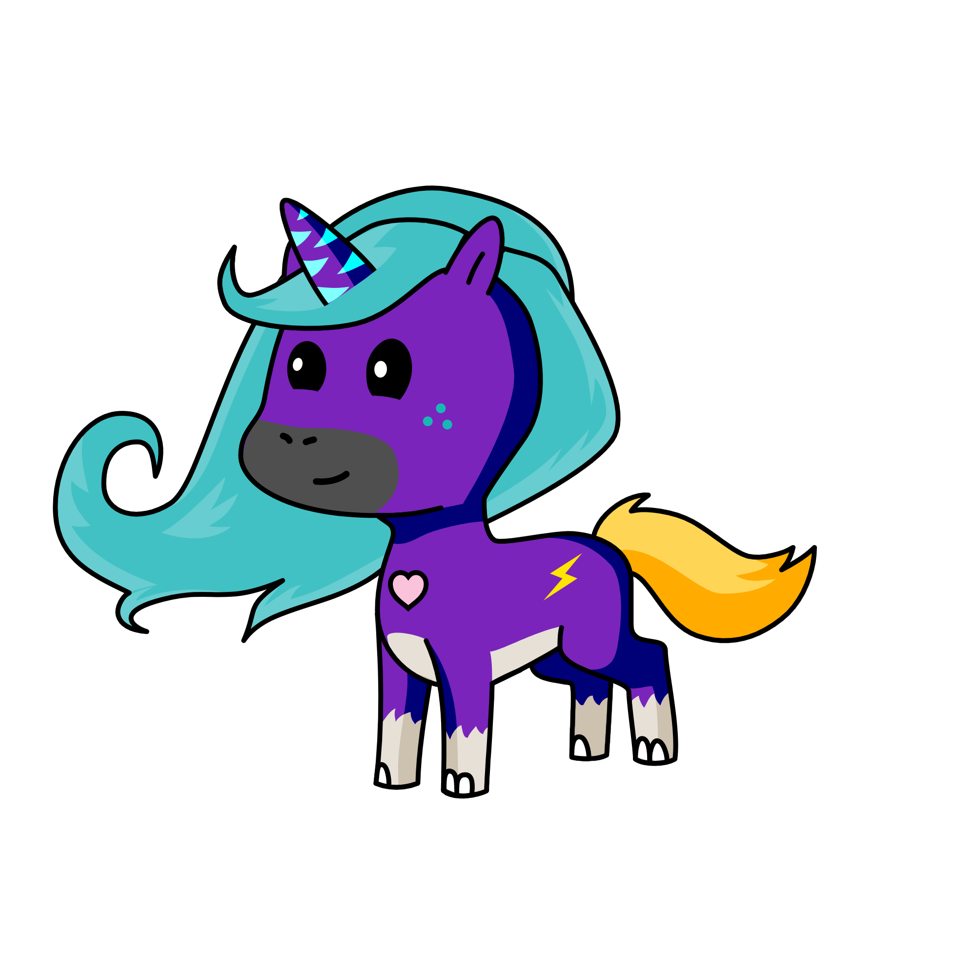 132, the unicorn