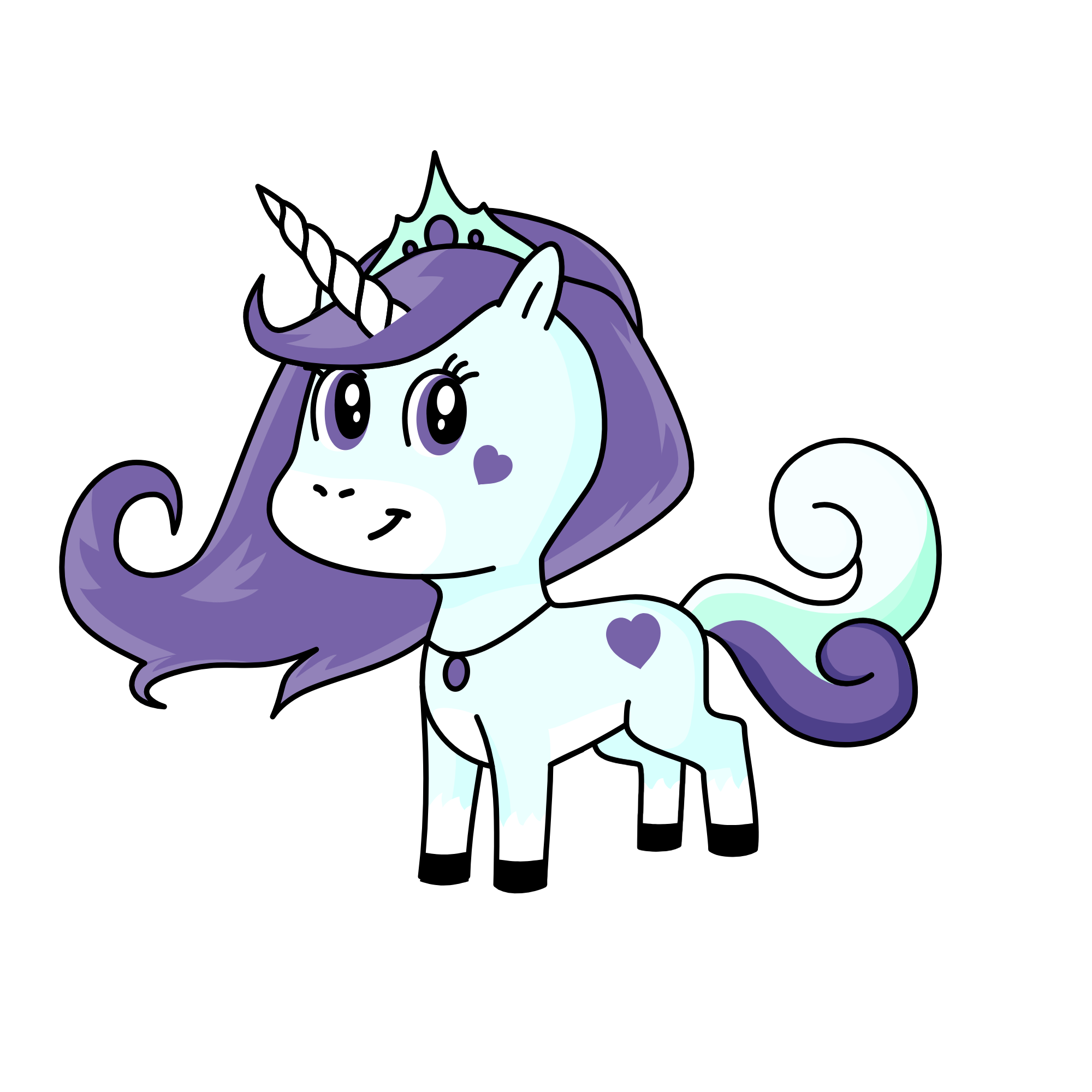 Alya, the unicorn