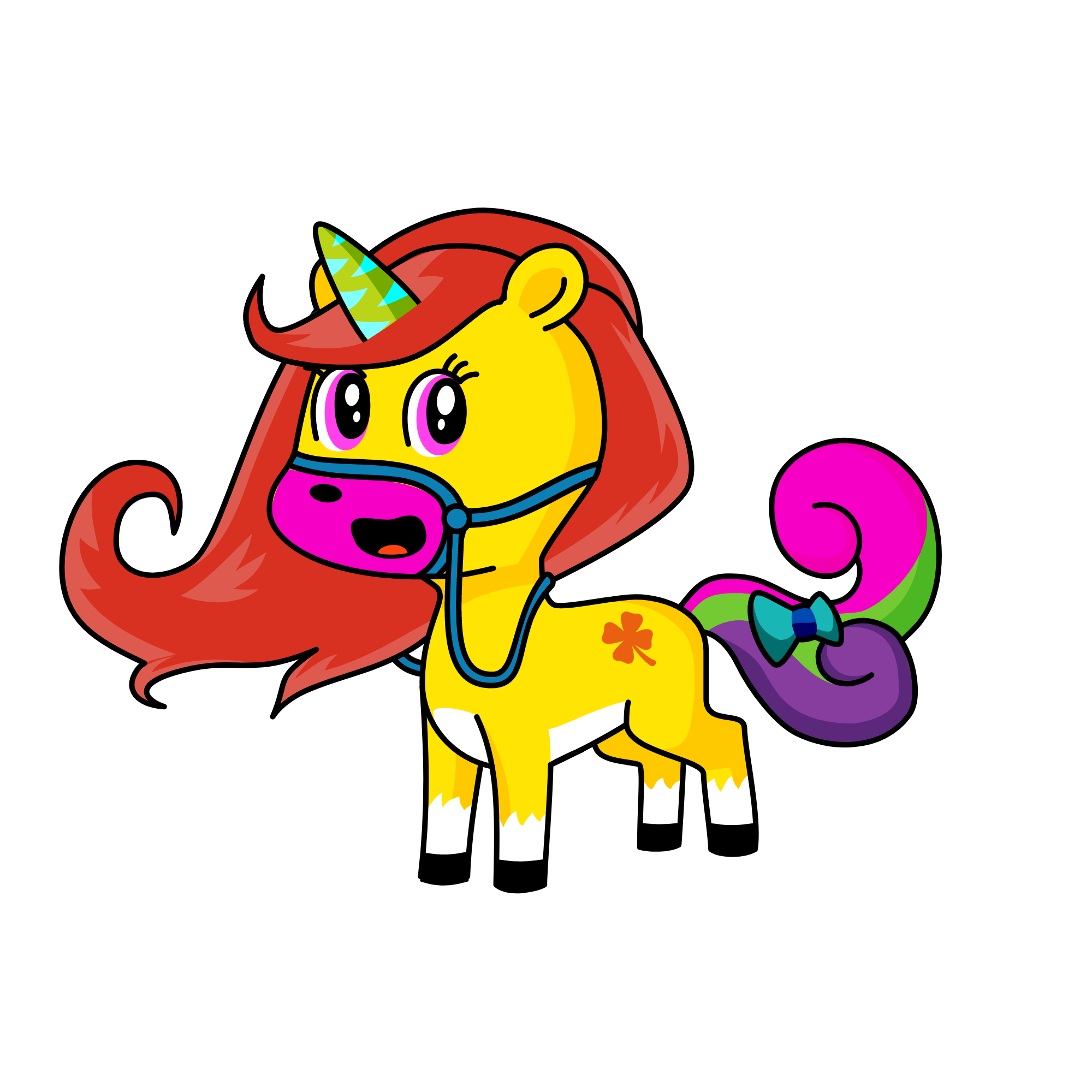 Luluca, the unicorn