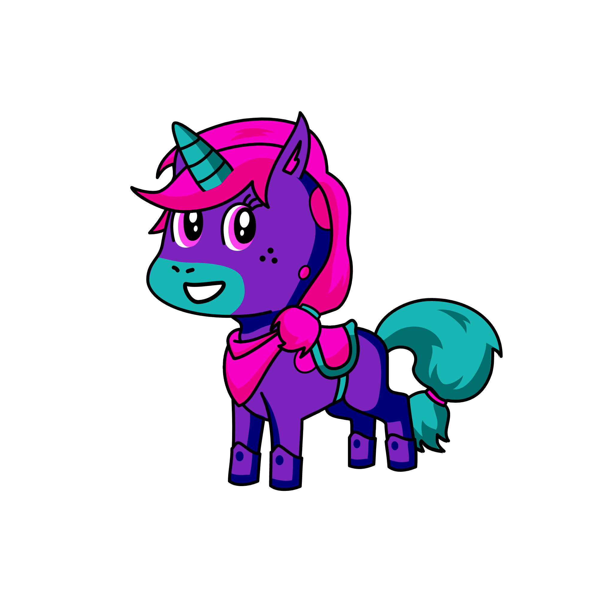 Claire, the unicorn