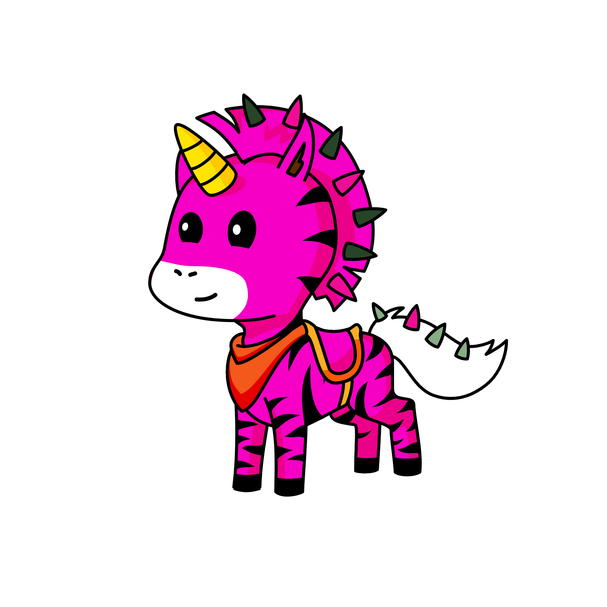 a unicorn, the unicorn