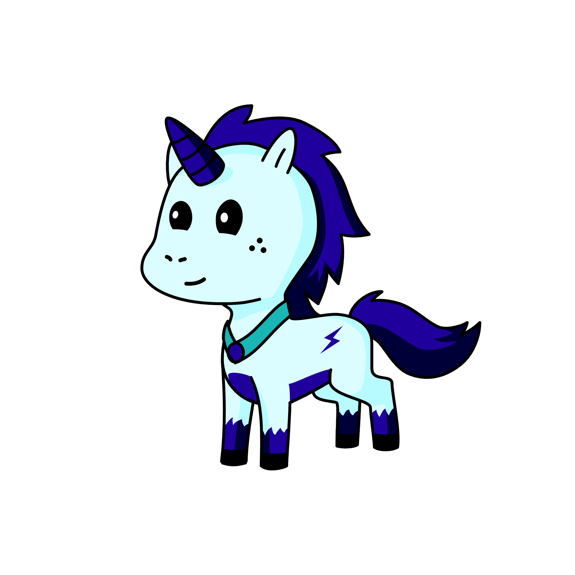 Frostie, the unicorn