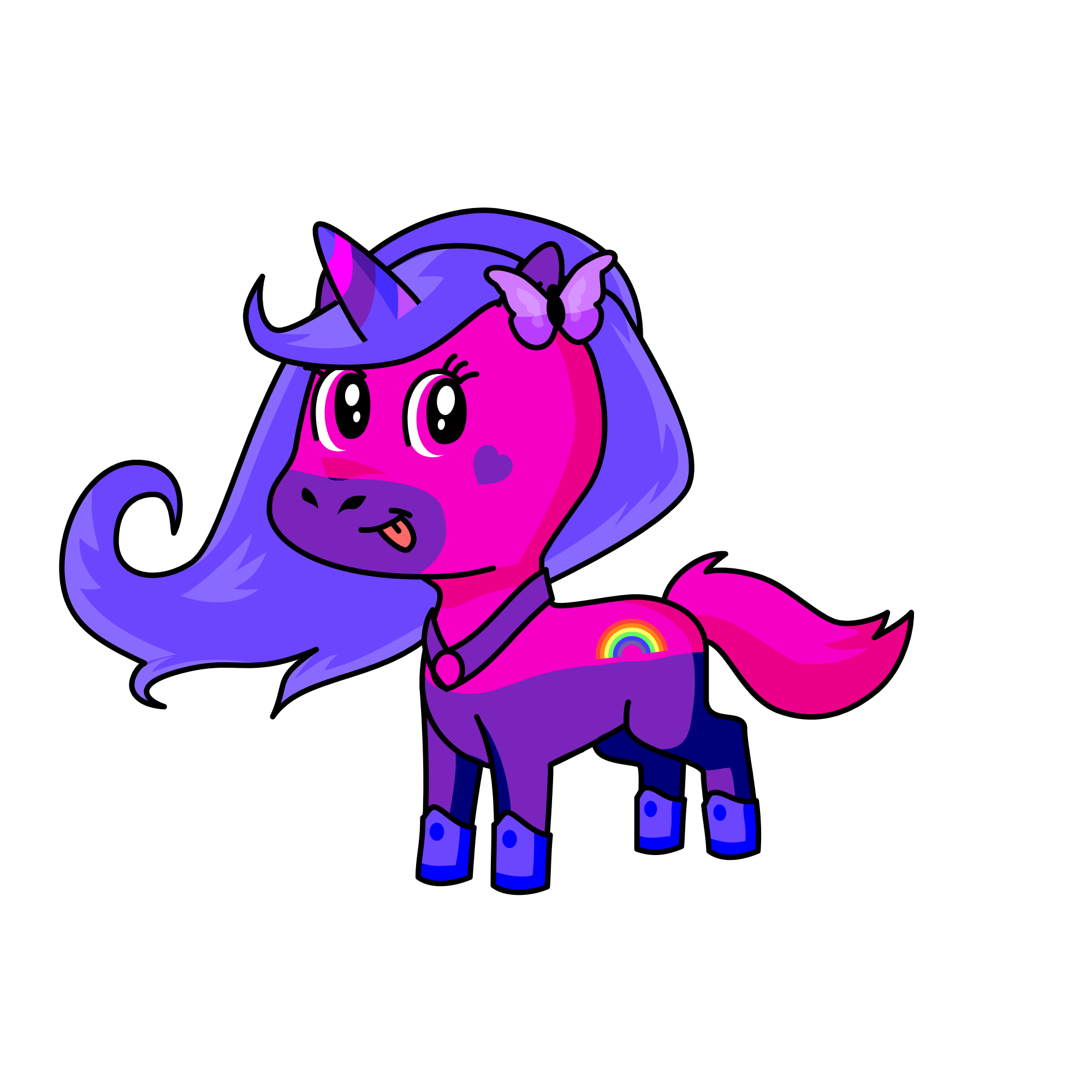 Mia, the unicorn
