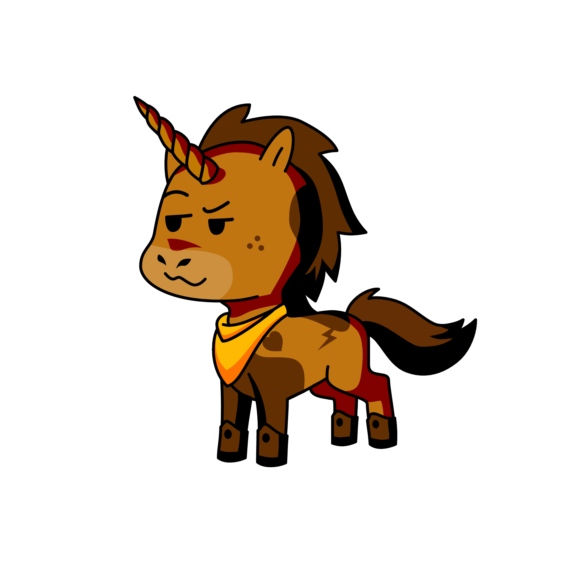 Brookie, the unicorn