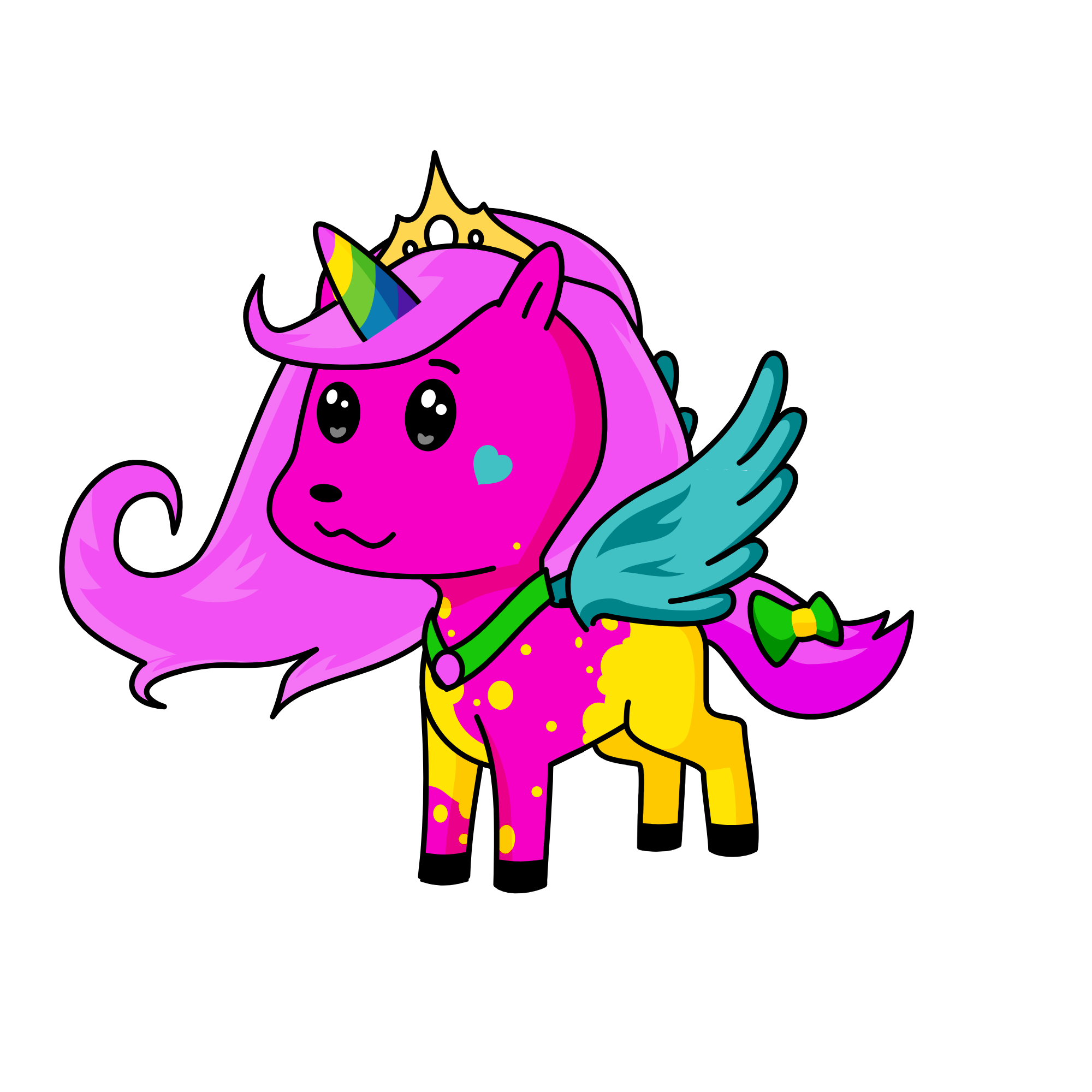 wings, the unicorn