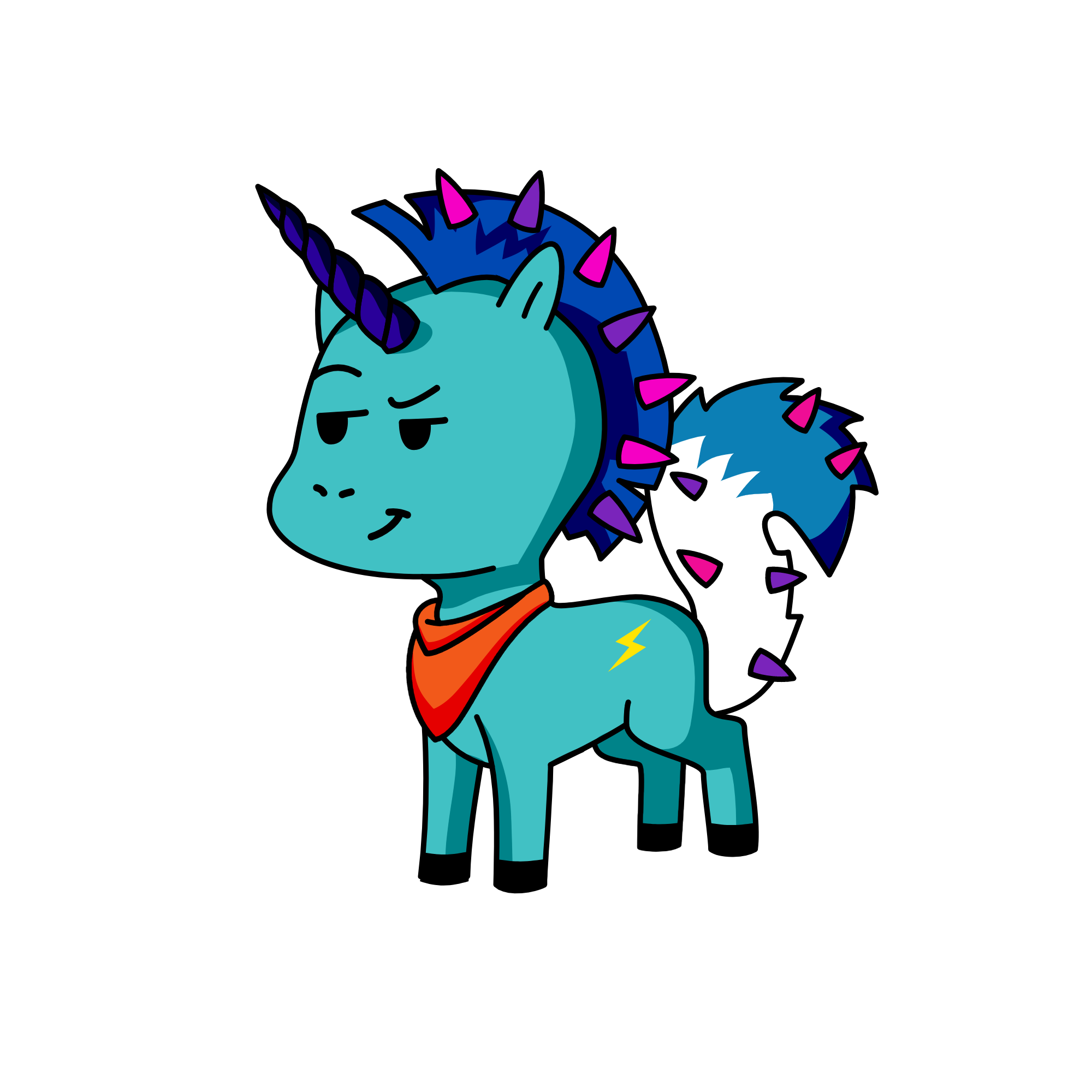 Brittany, the unicorn