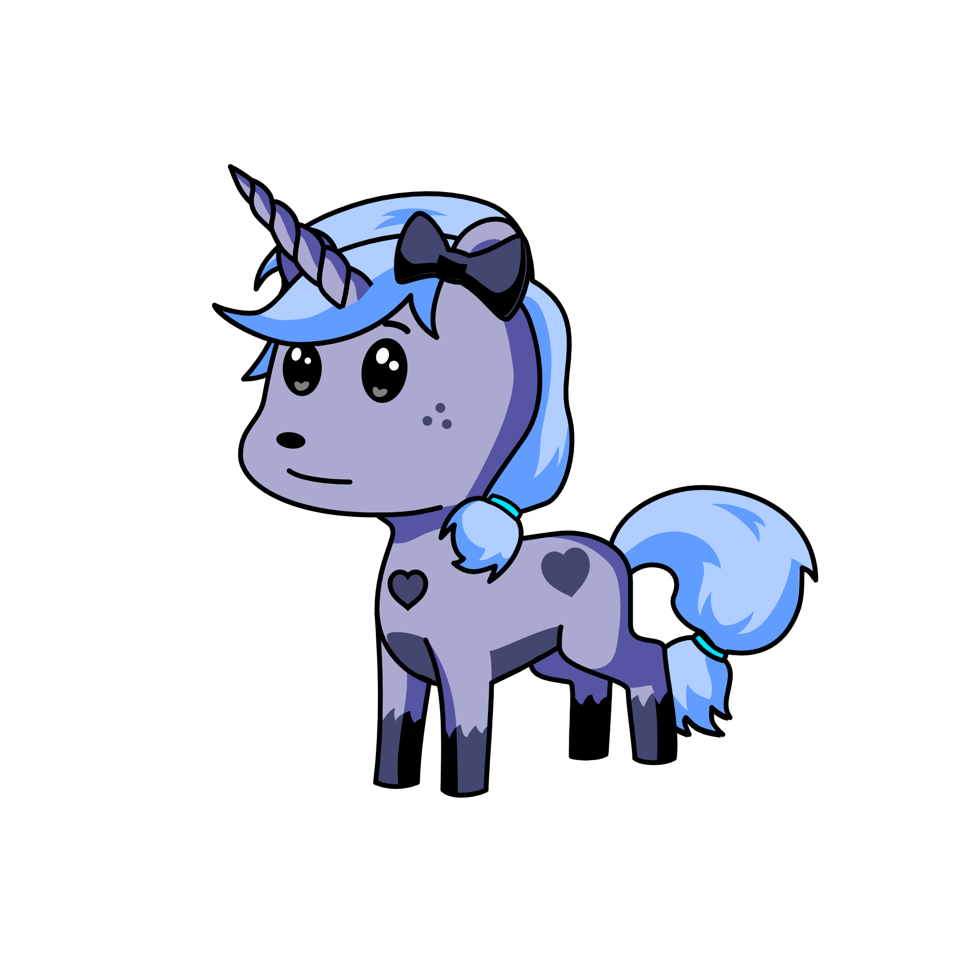 Snowy, the unicorn