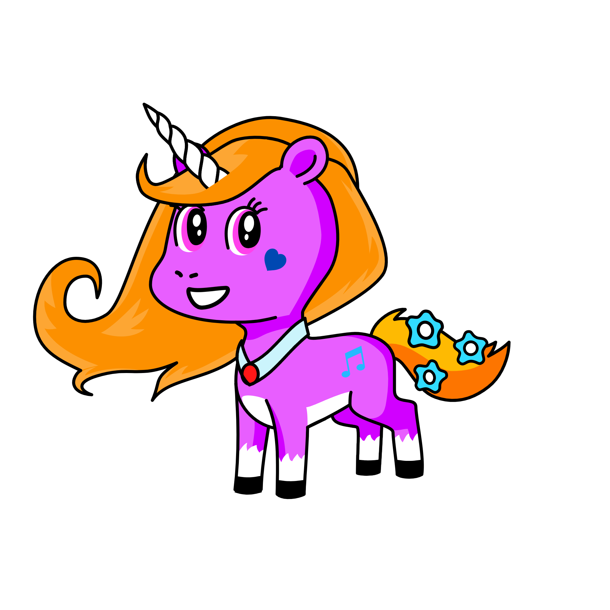 Flower, the unicorn