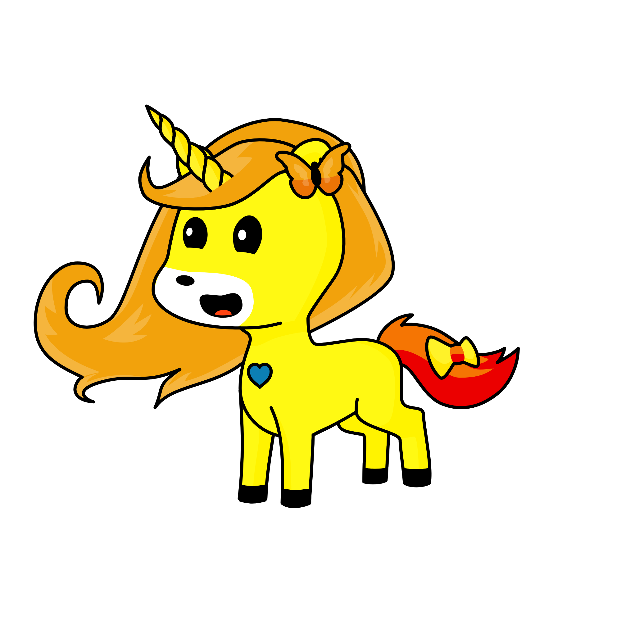 sunny, the unicorn