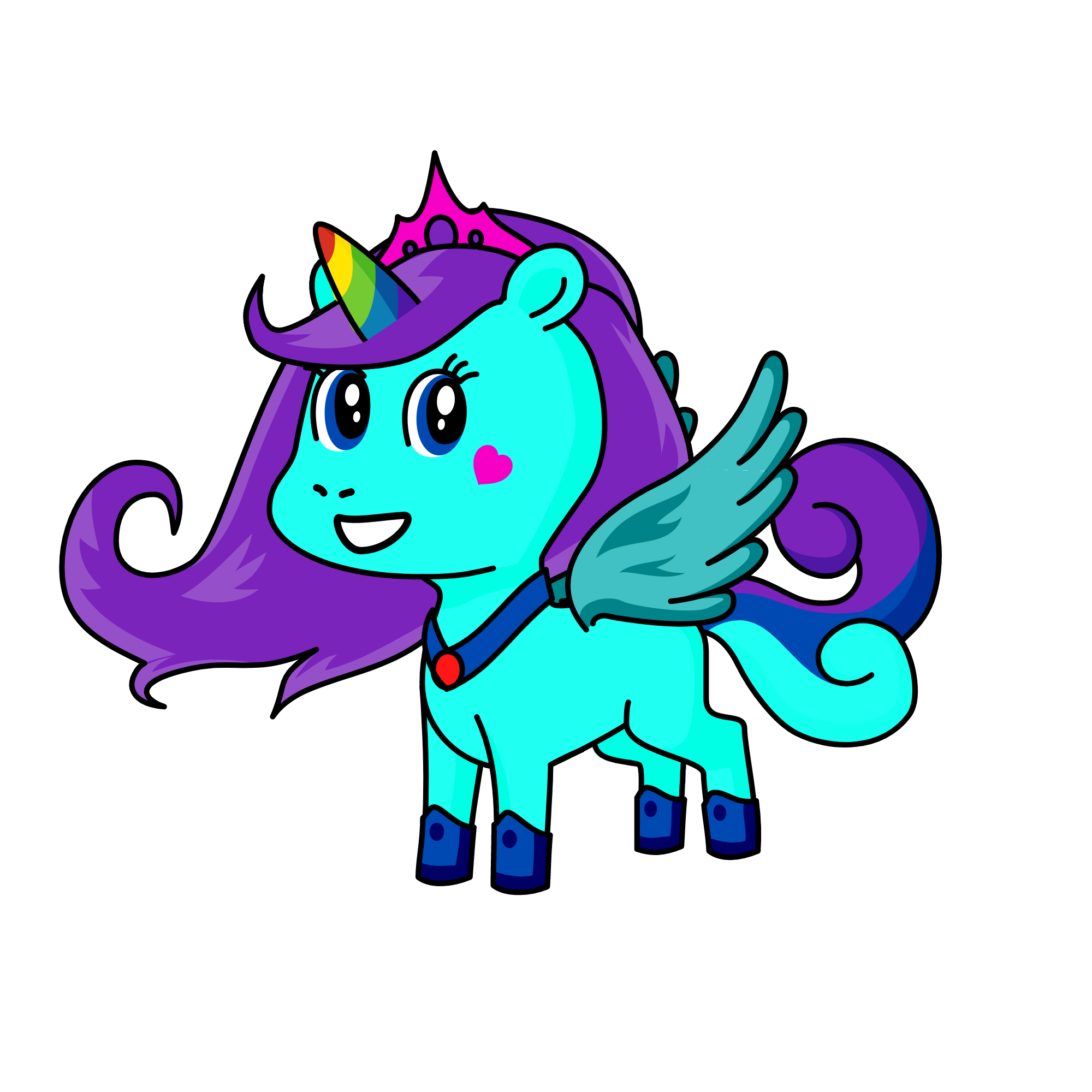 Rianbow Snowly Lim, the unicorn