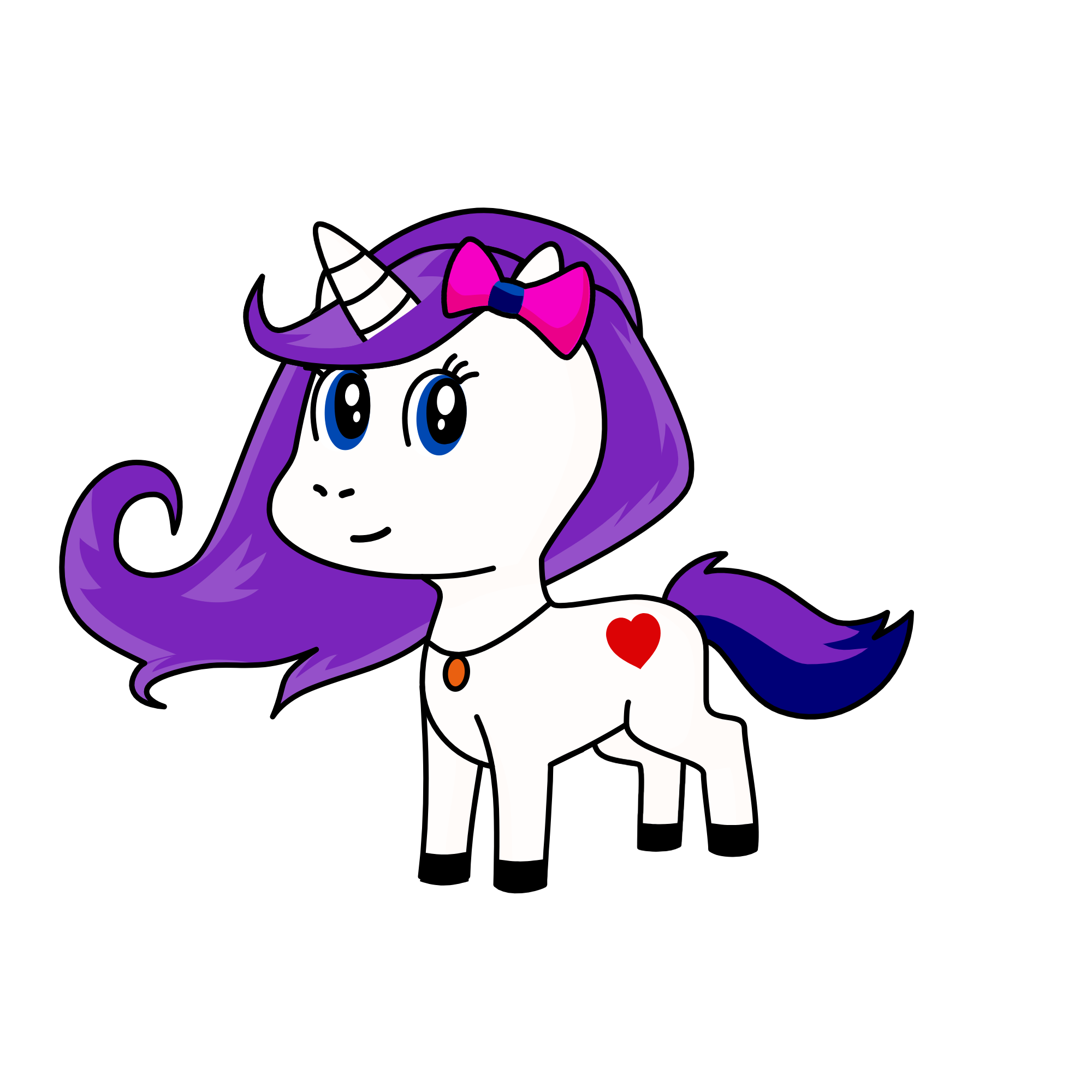 Ravety, the unicorn
