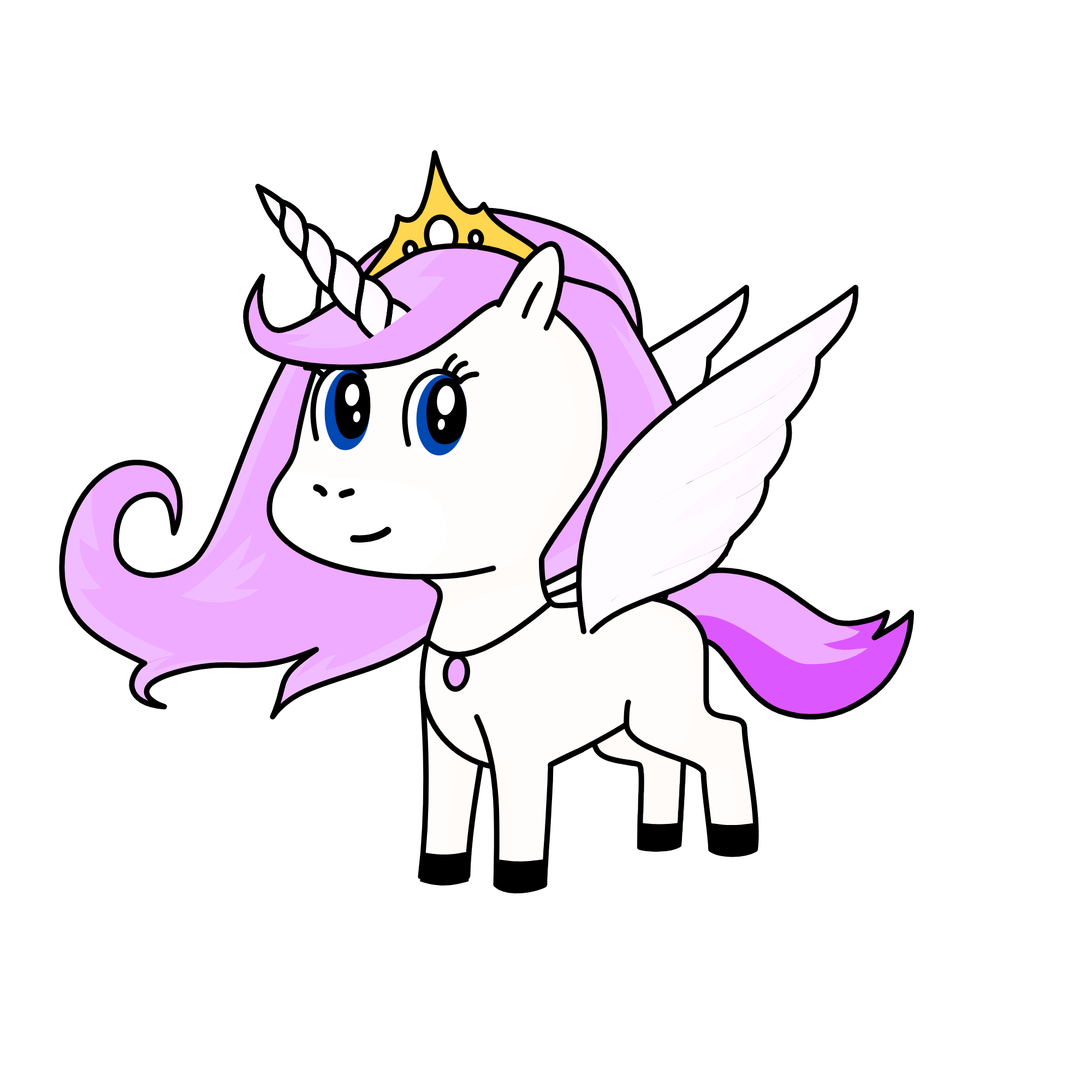 Qelestia, the unicorn