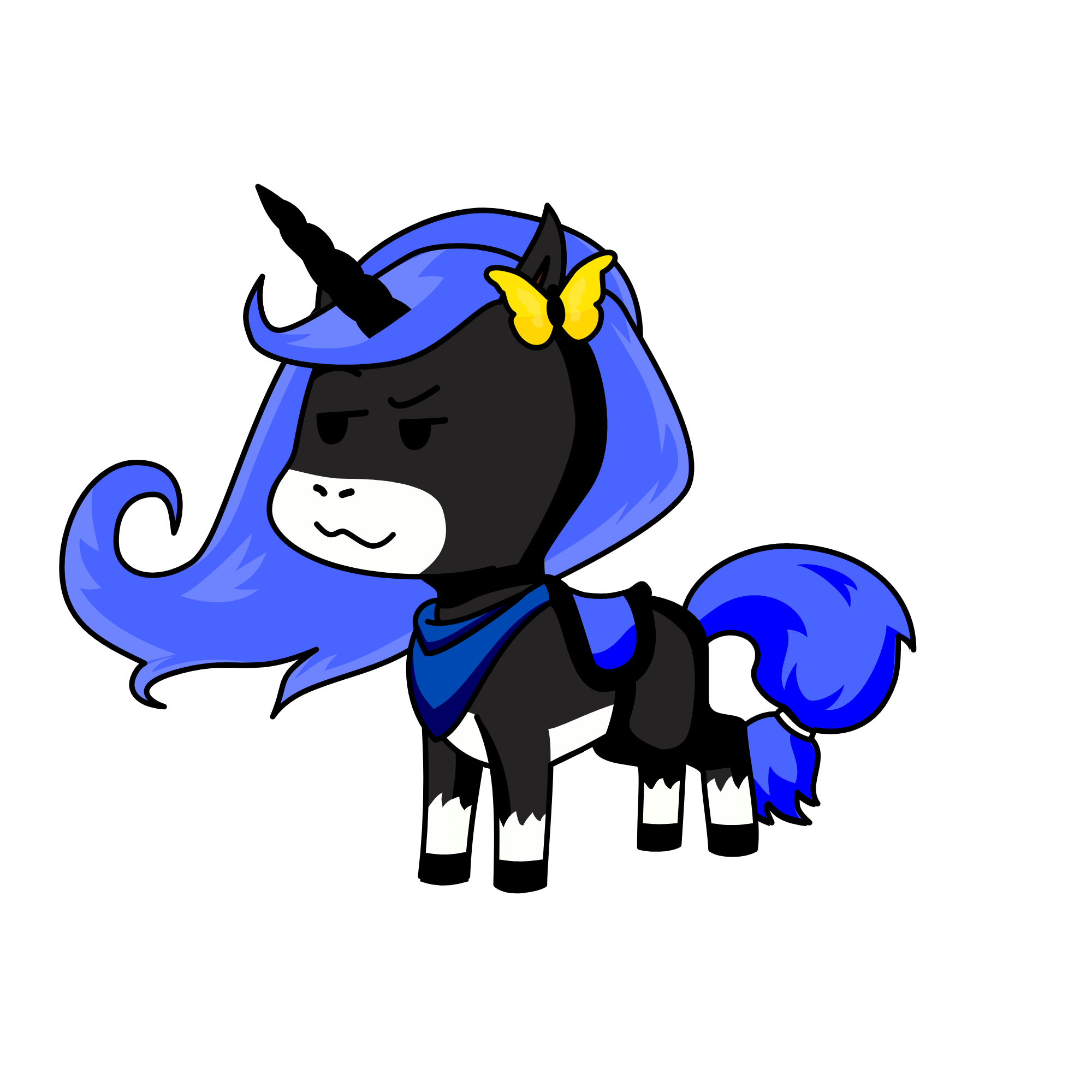 e, the unicorn