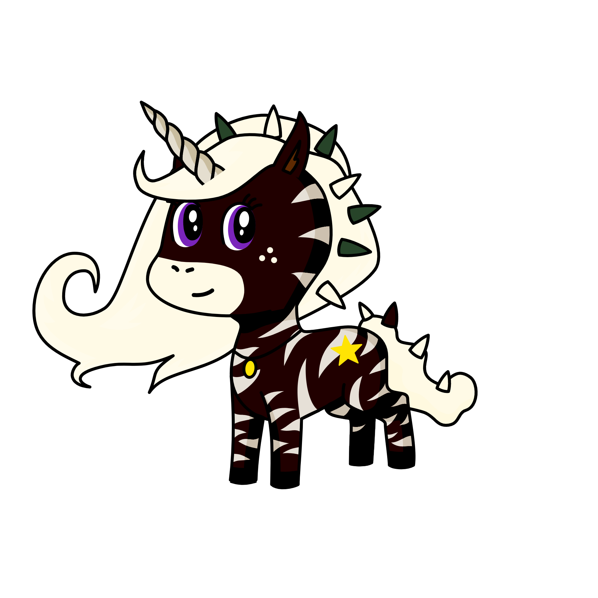 Moon, the unicorn