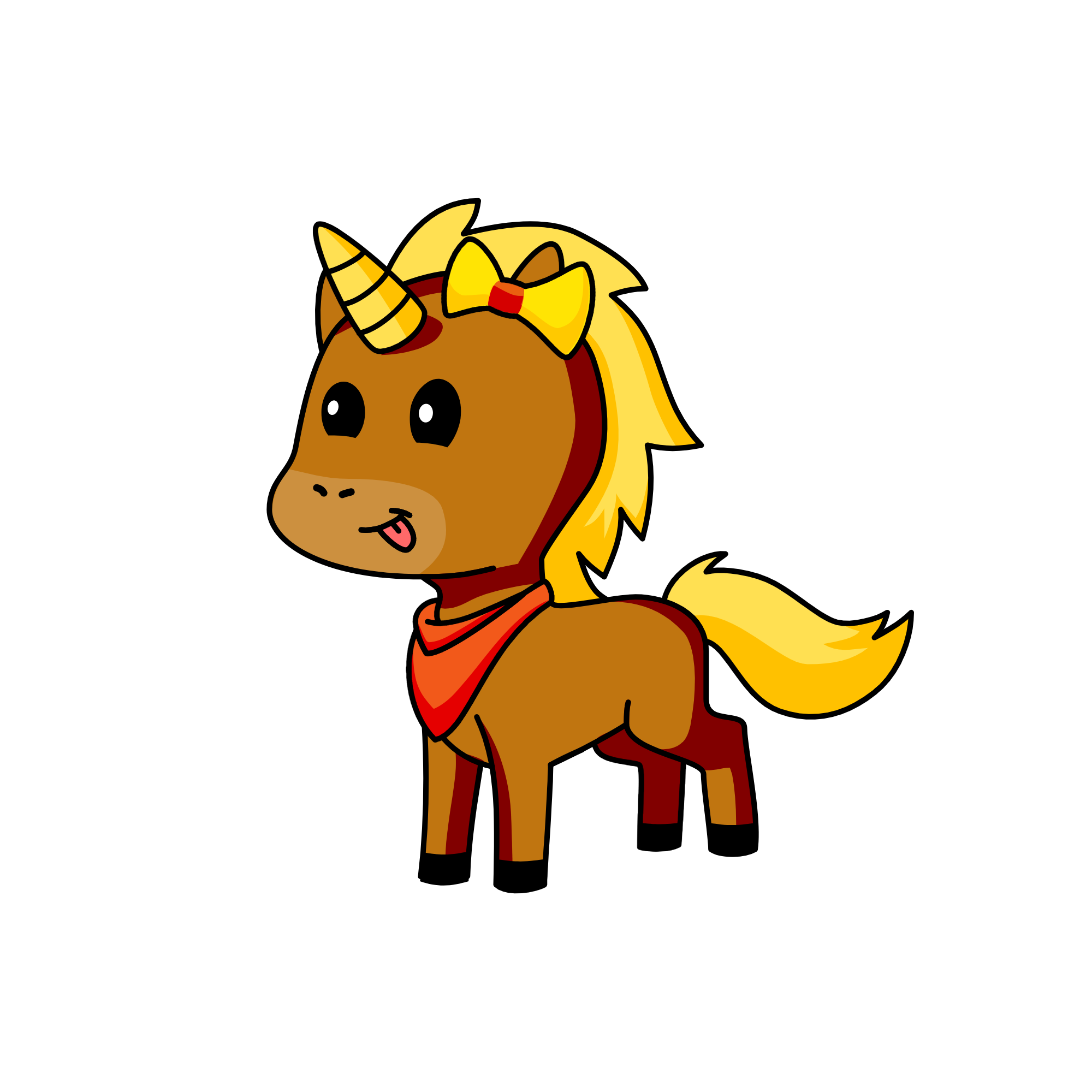 cowboy, the unicorn