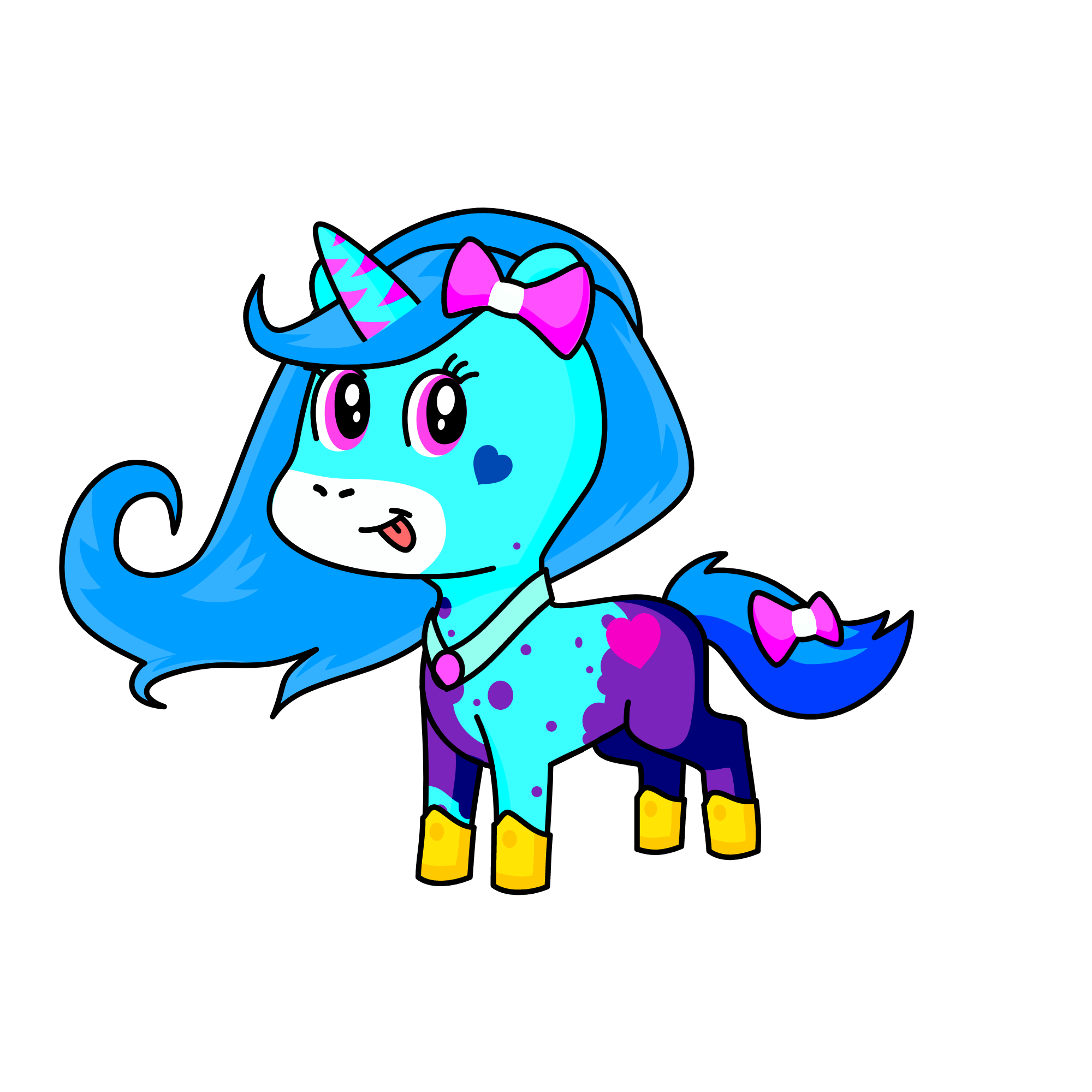 Windy wistle hoof, the unicorn