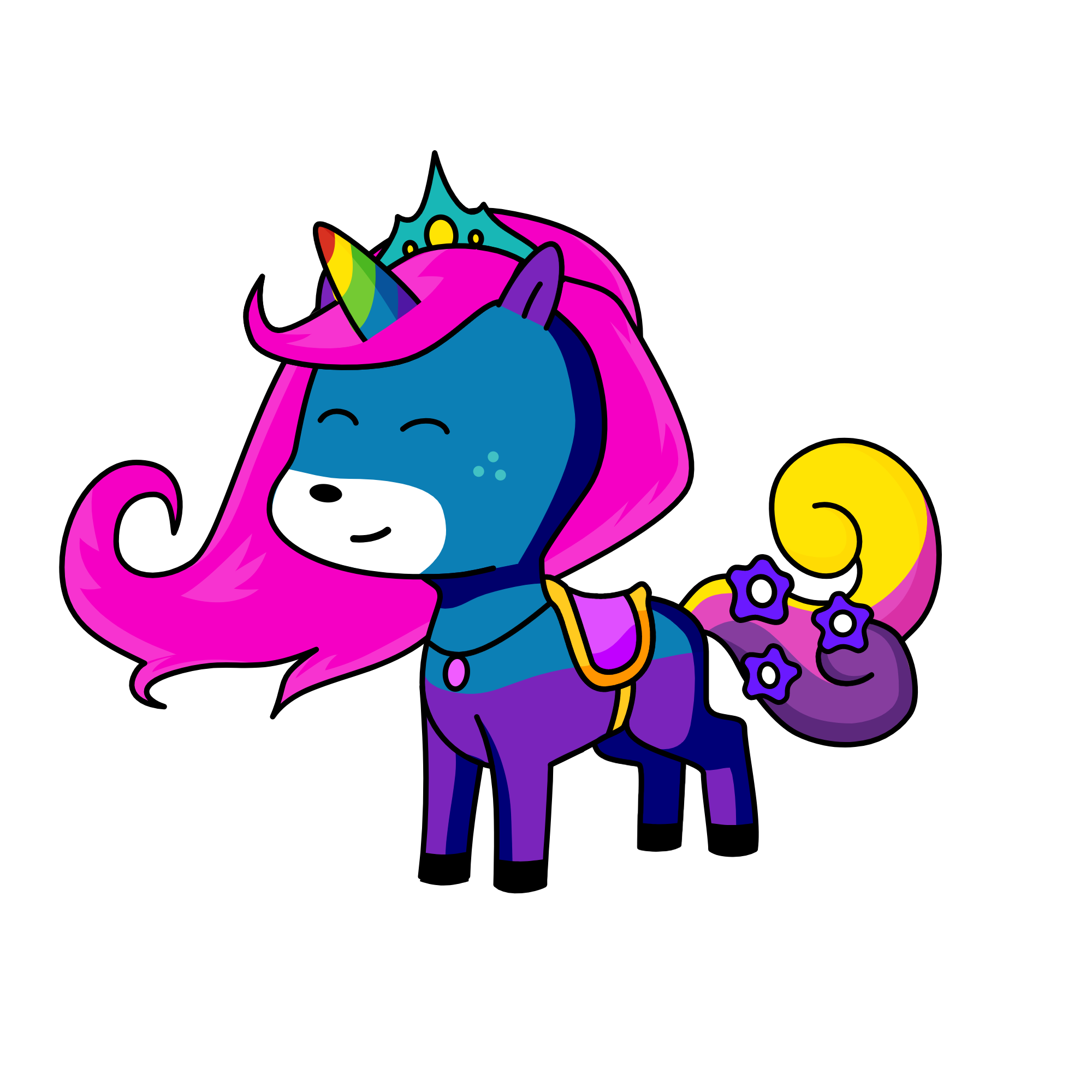 Anchow, the unicorn