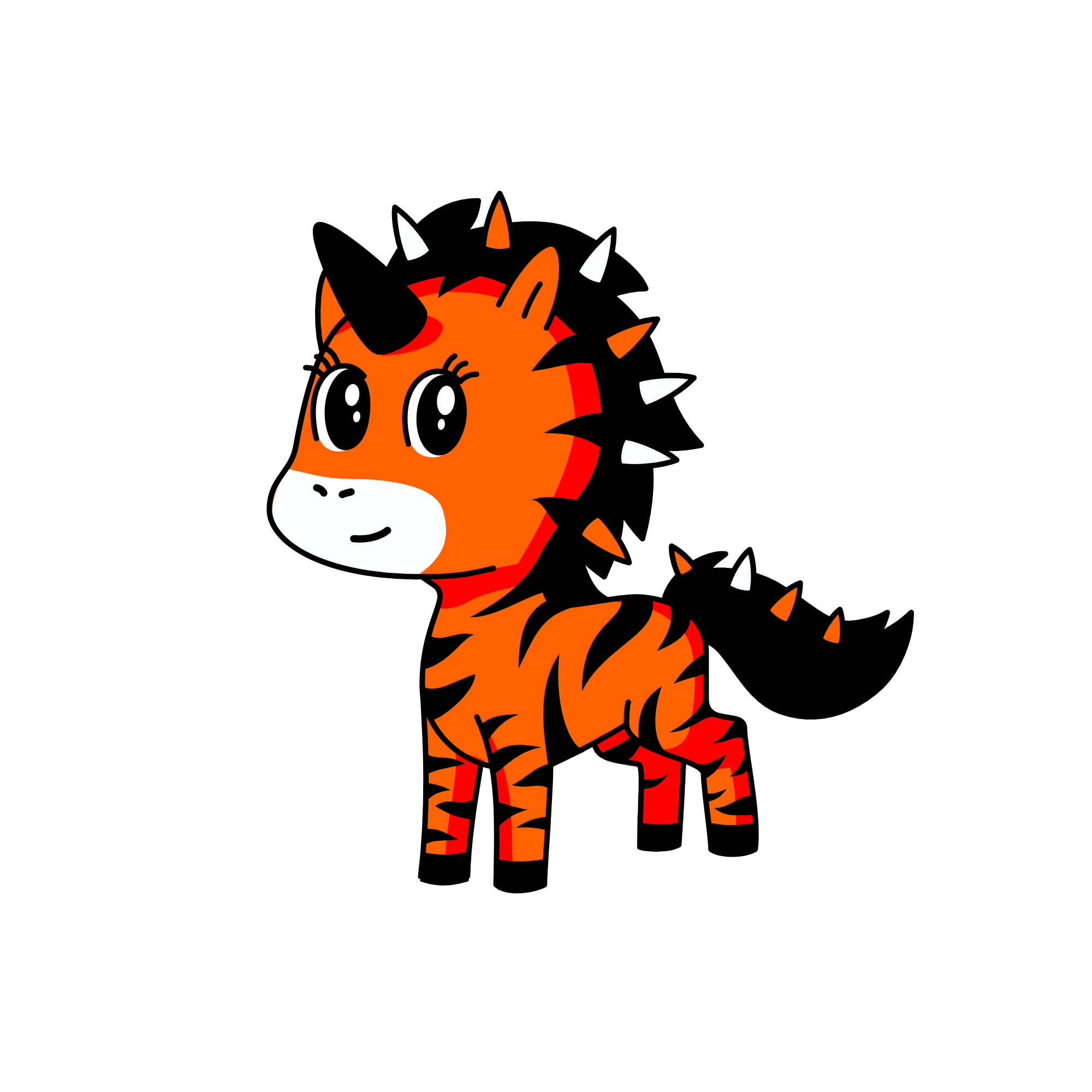Pumpkin, the unicorn