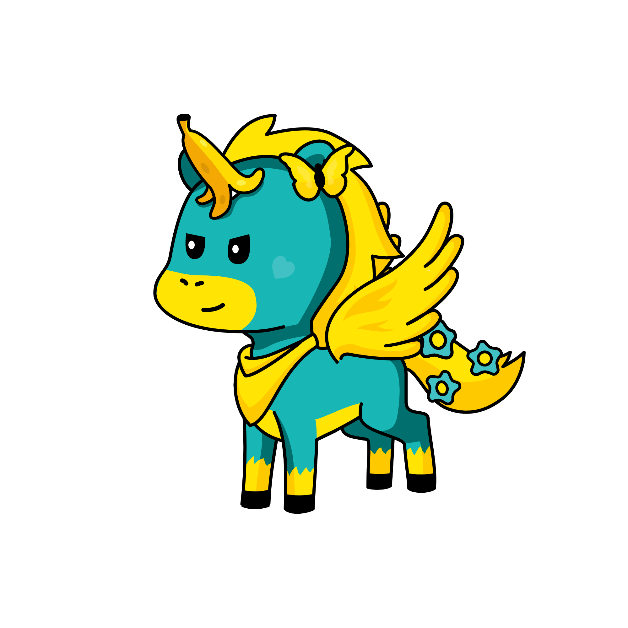 bananacorn, the unicorn