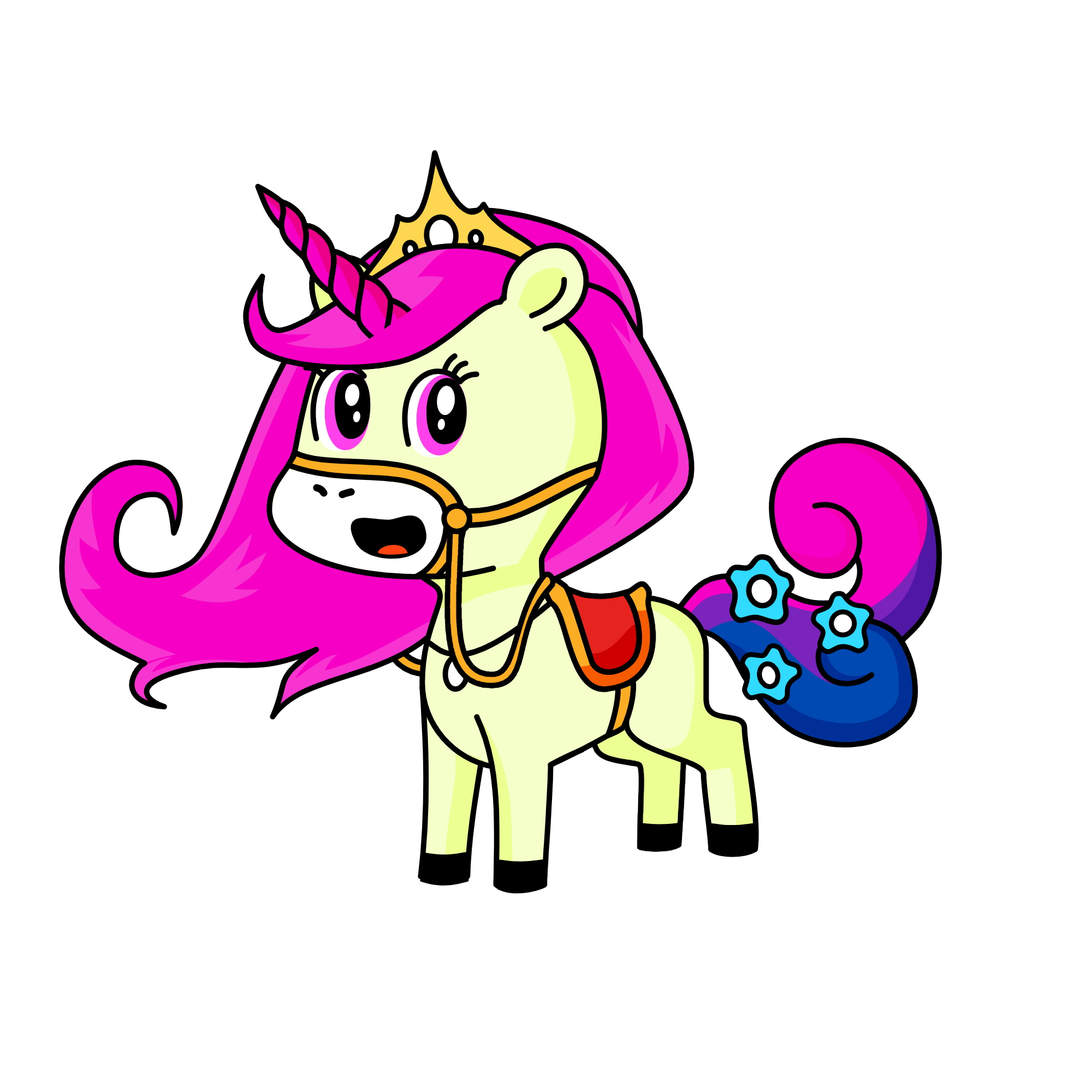 luna, the unicorn