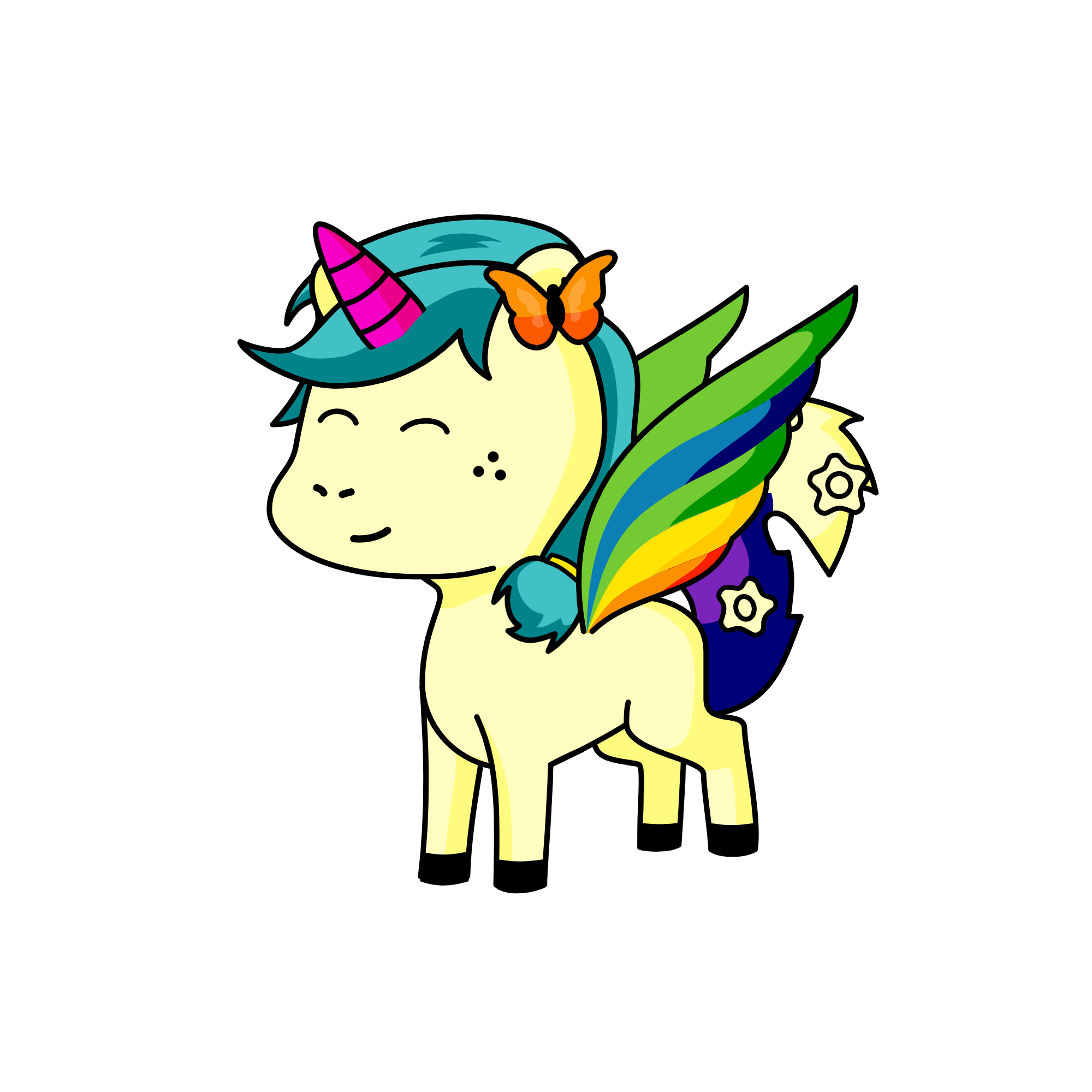 sunny, the unicorn