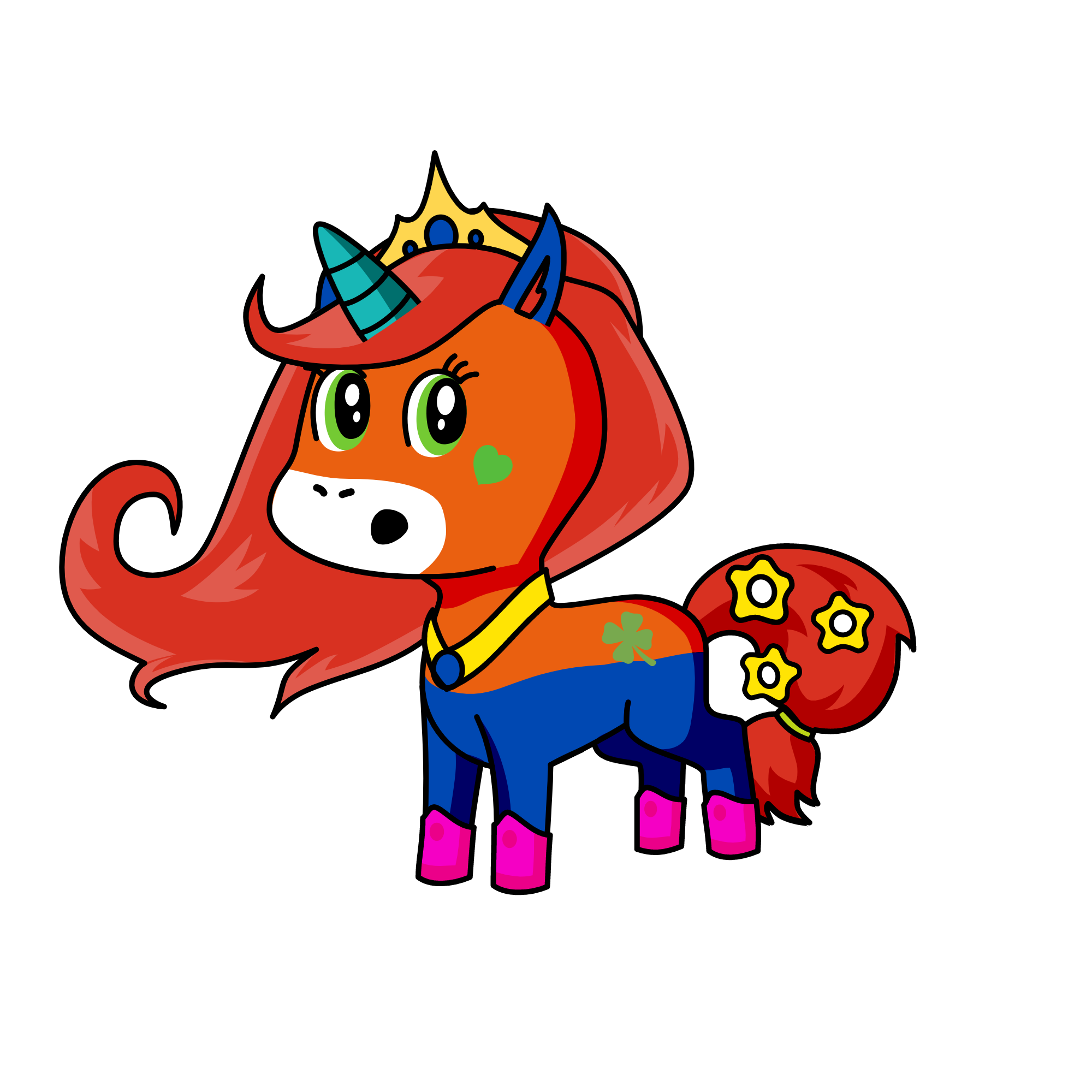 Miranda Unicornie Hahaha, the unicorn