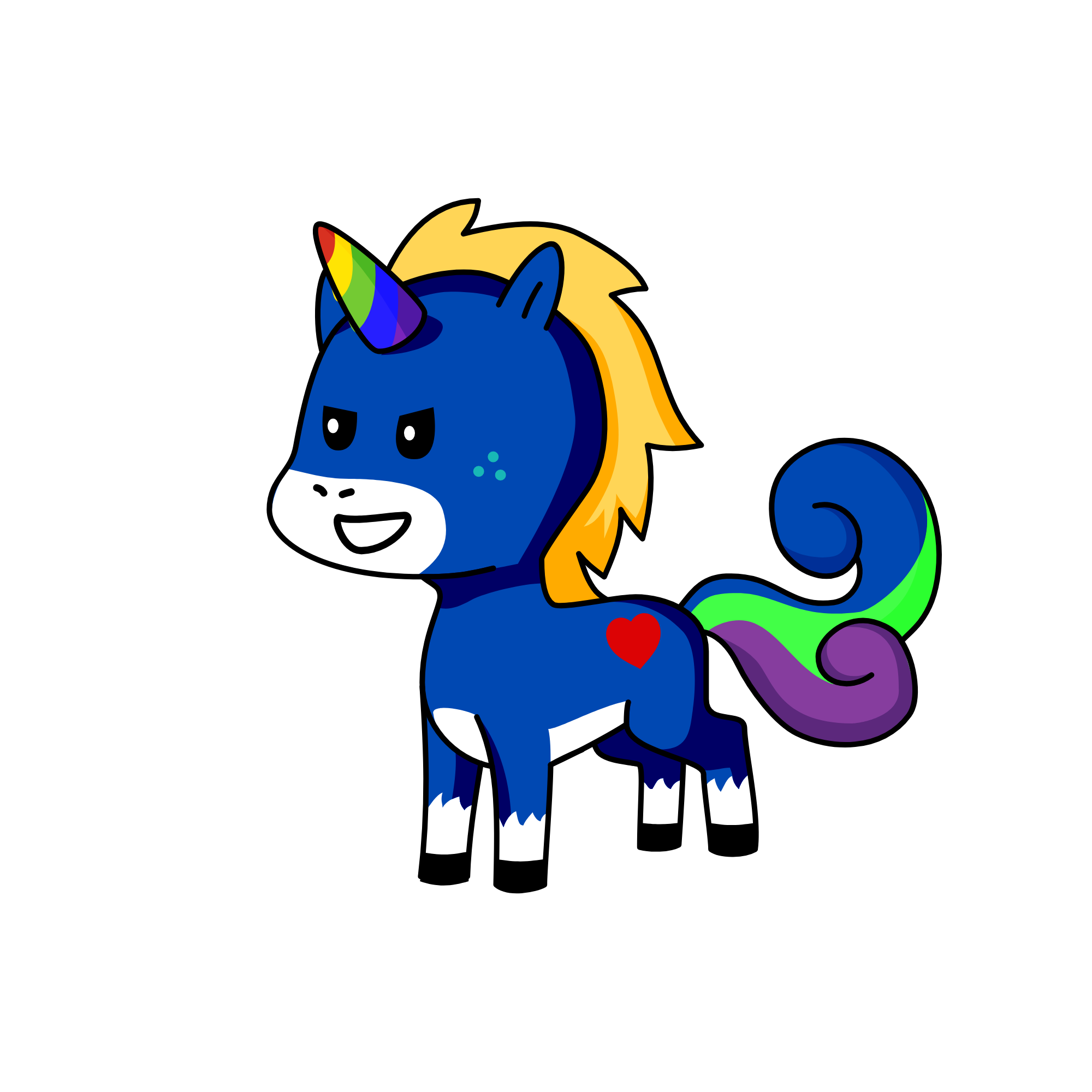 ten, the unicorn