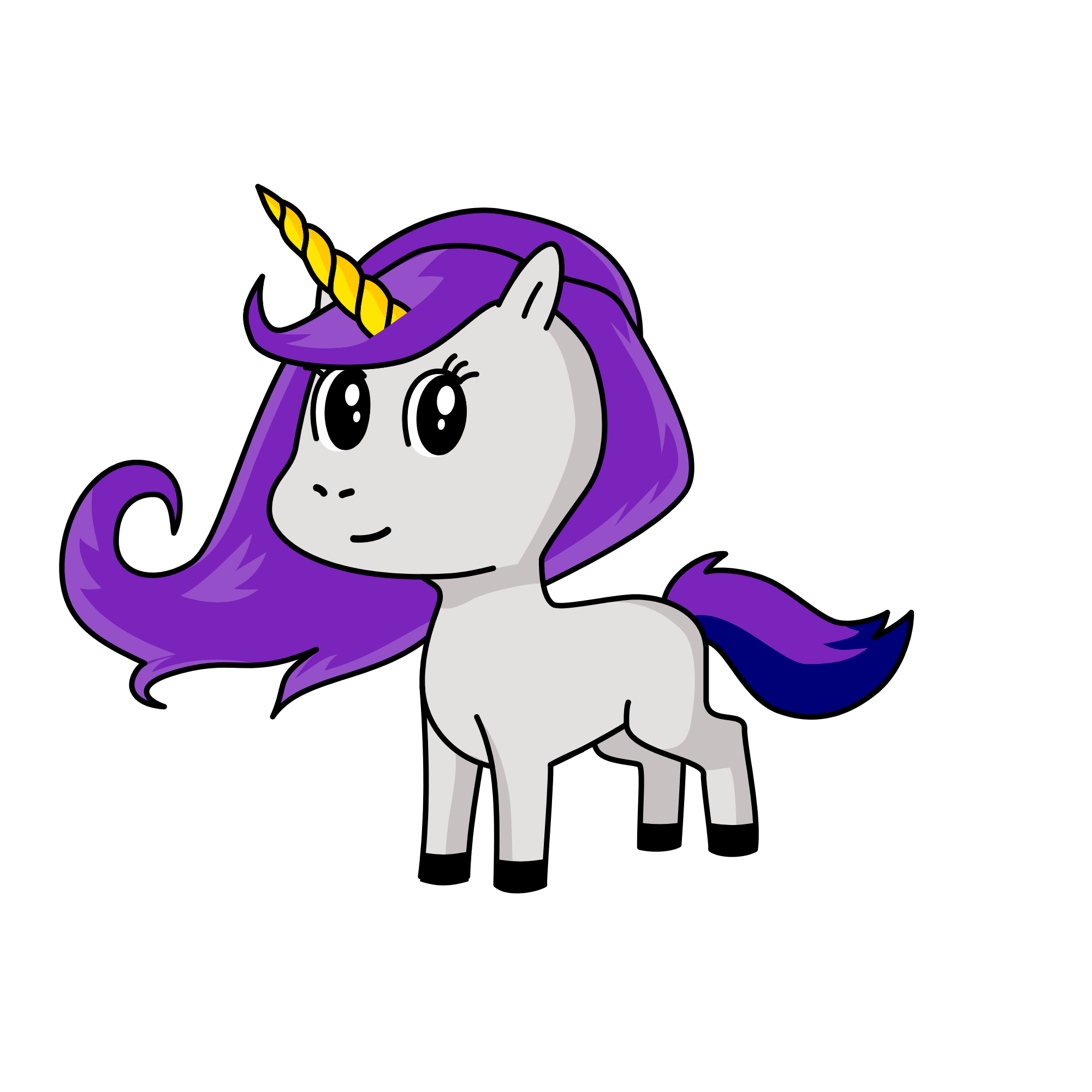 Dawn Spirit, the unicorn
