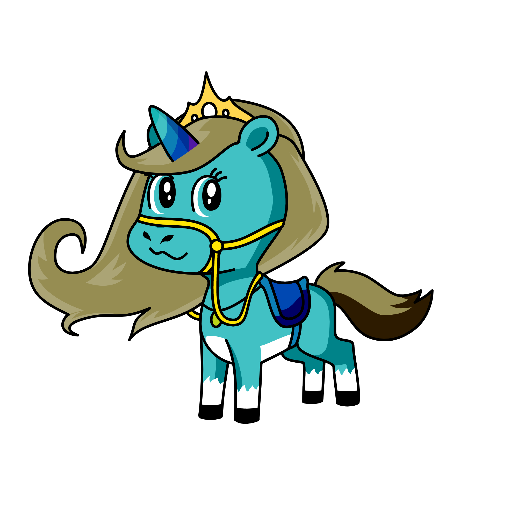 Tessie, the unicorn