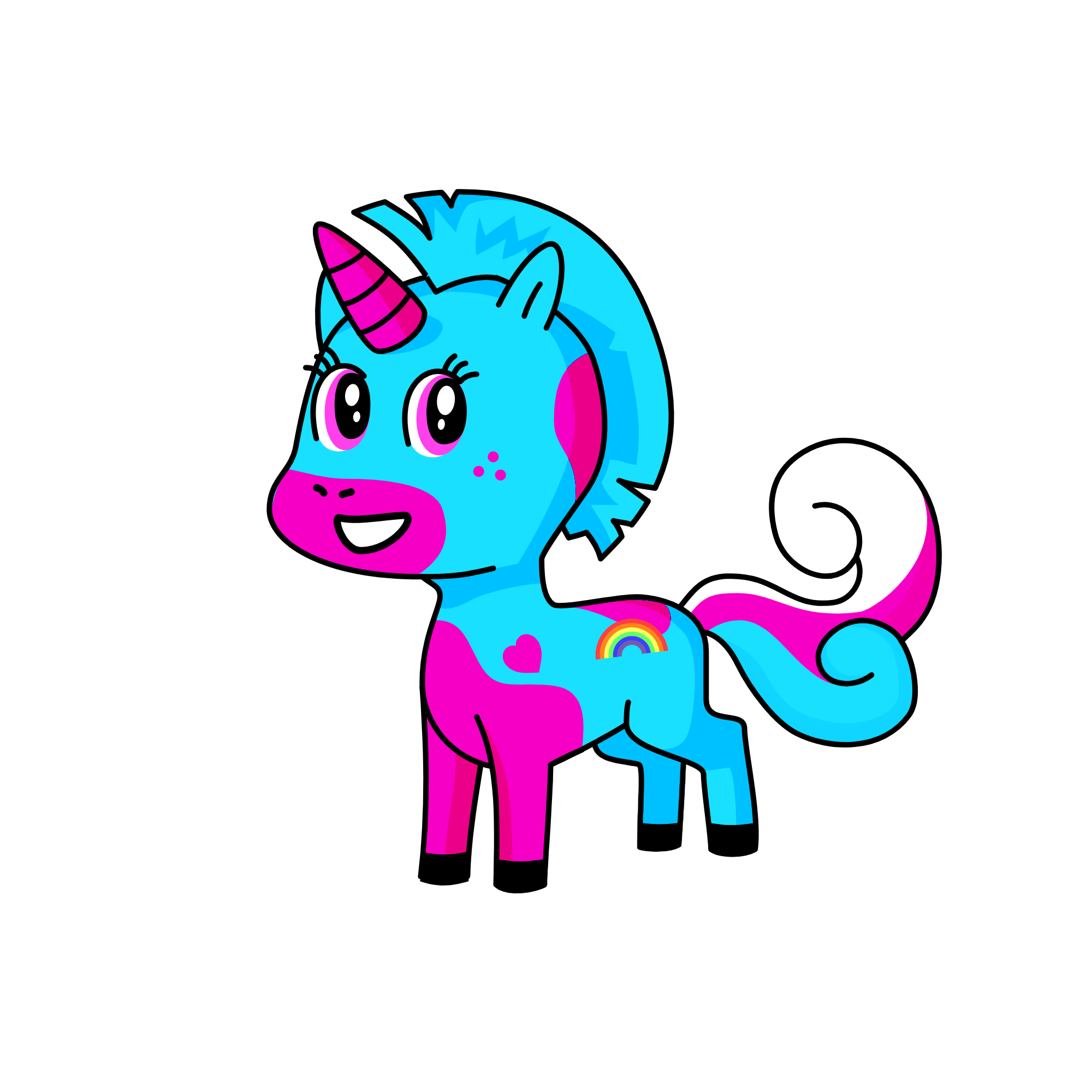 Cloud, the unicorn
