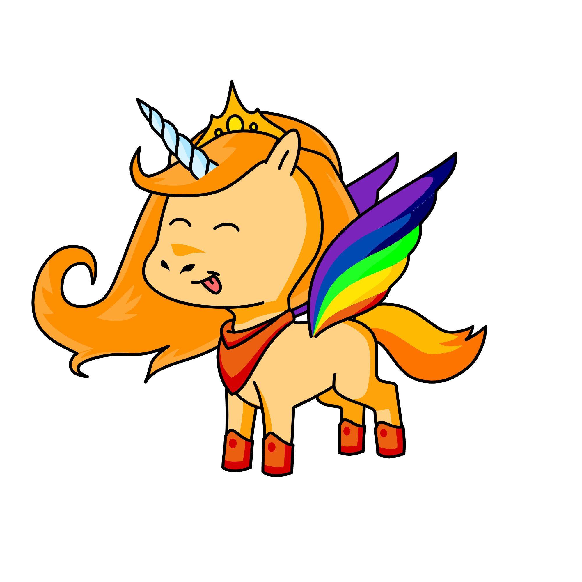 Desert, the unicorn