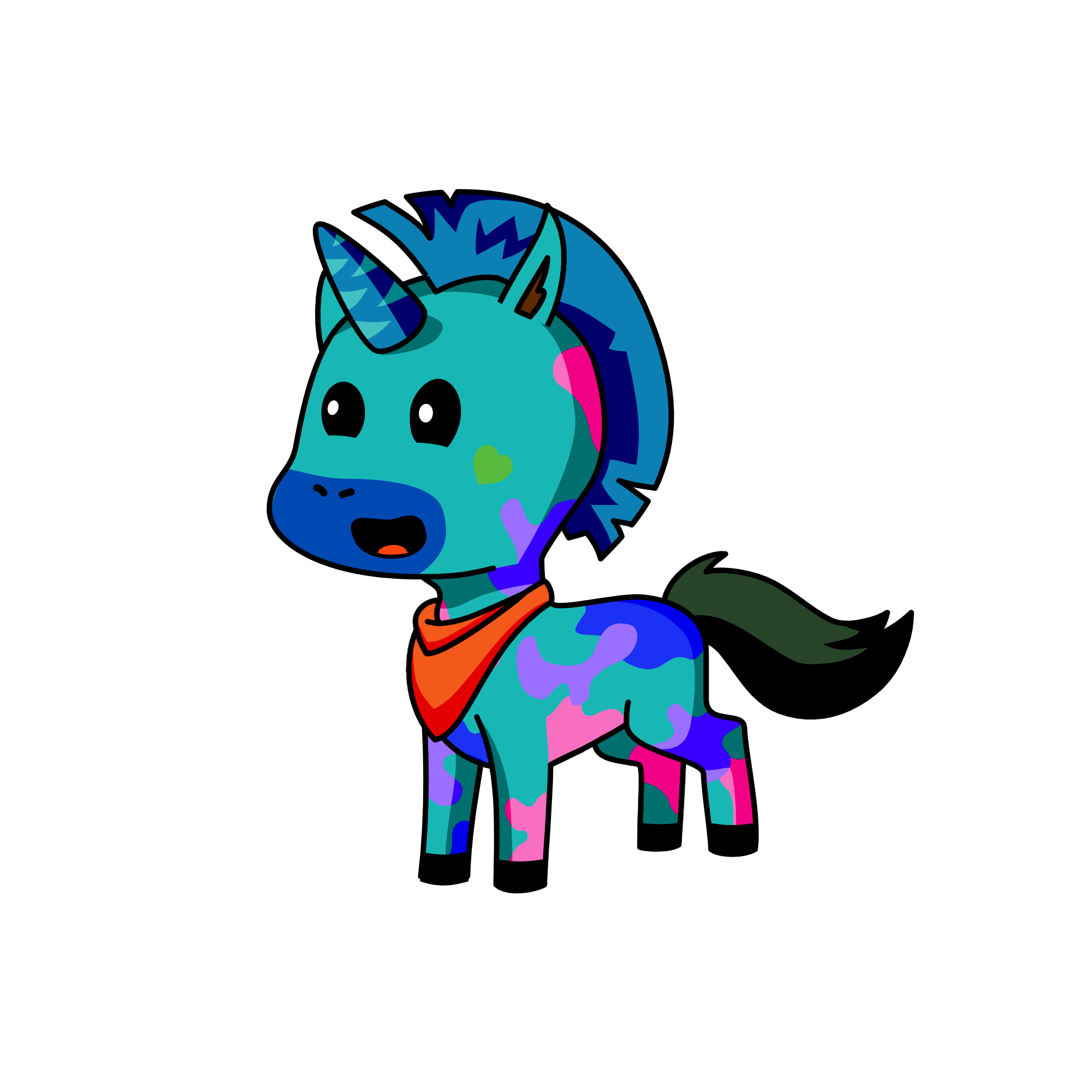 naruto, the unicorn