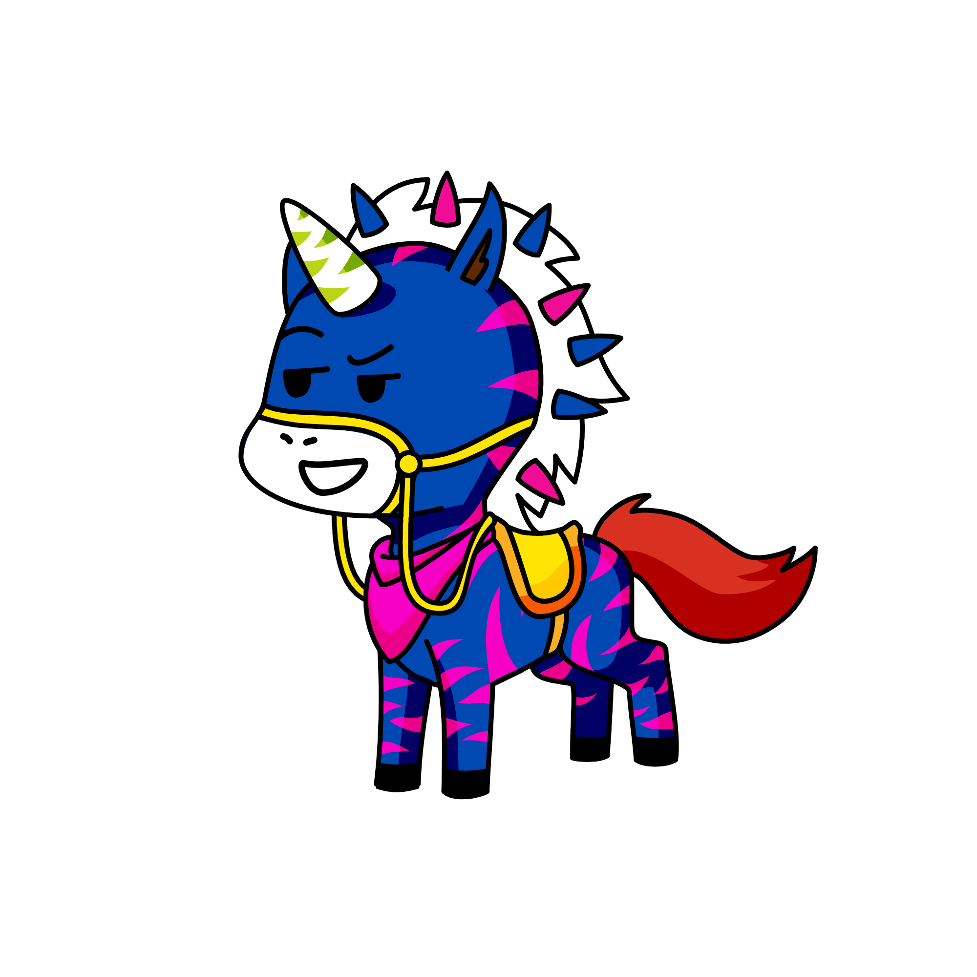momo, the unicorn