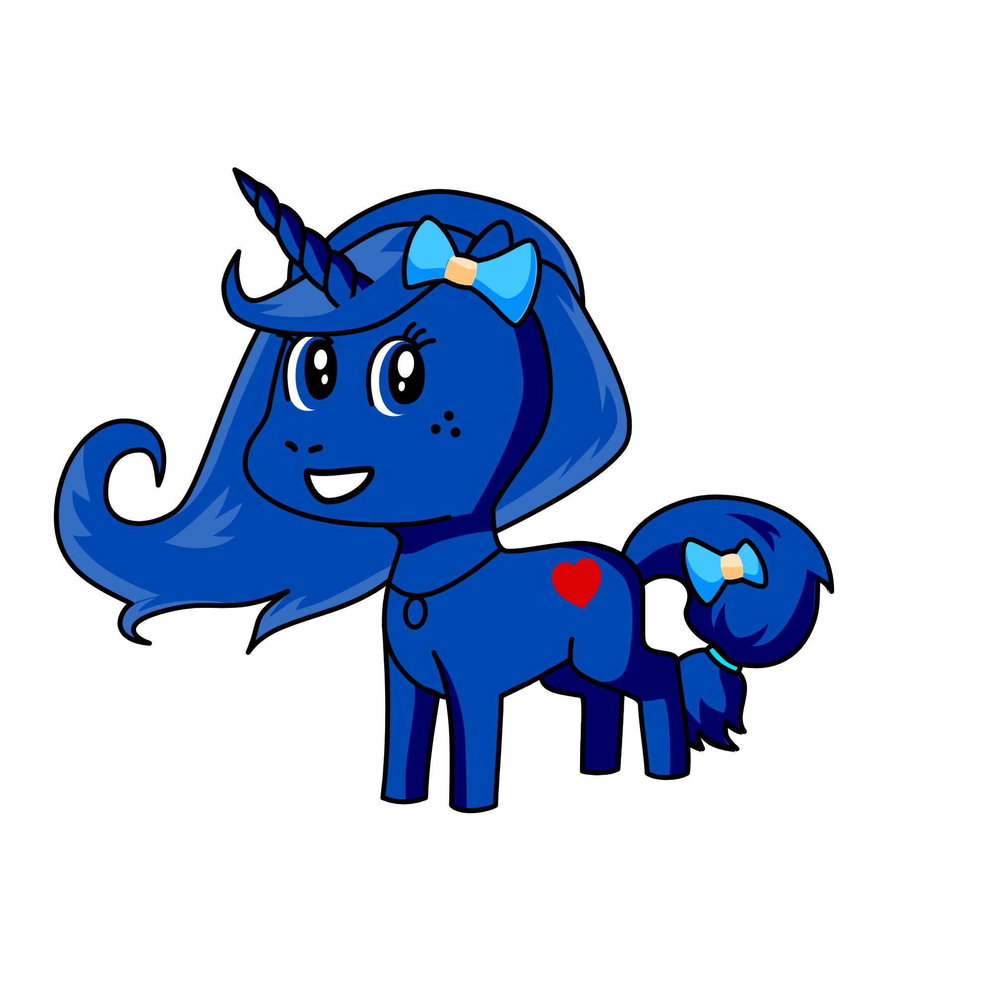 luna, the unicorn